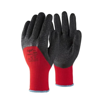 Védőkesztyű TOP HANDY 2 latex mártás