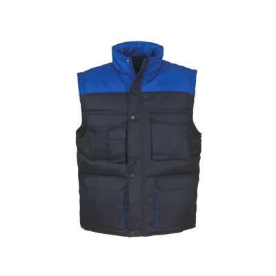 TOP VEST THUNDER bélelt mellény, 80% poliészter, 20% pamut, multifunkciós zsebek