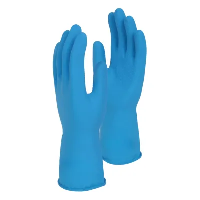 Védőkesztyű latex TOP LASTORM