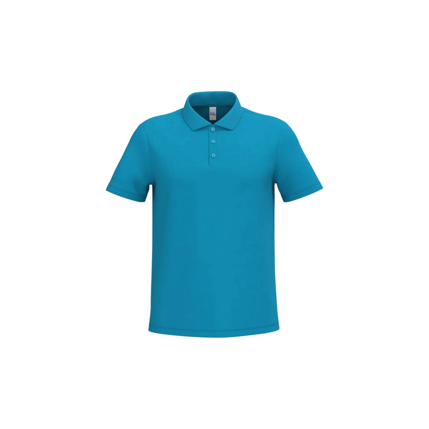 iDeal Basic Férfi piqué galléros póló Ideal Atoll Blue