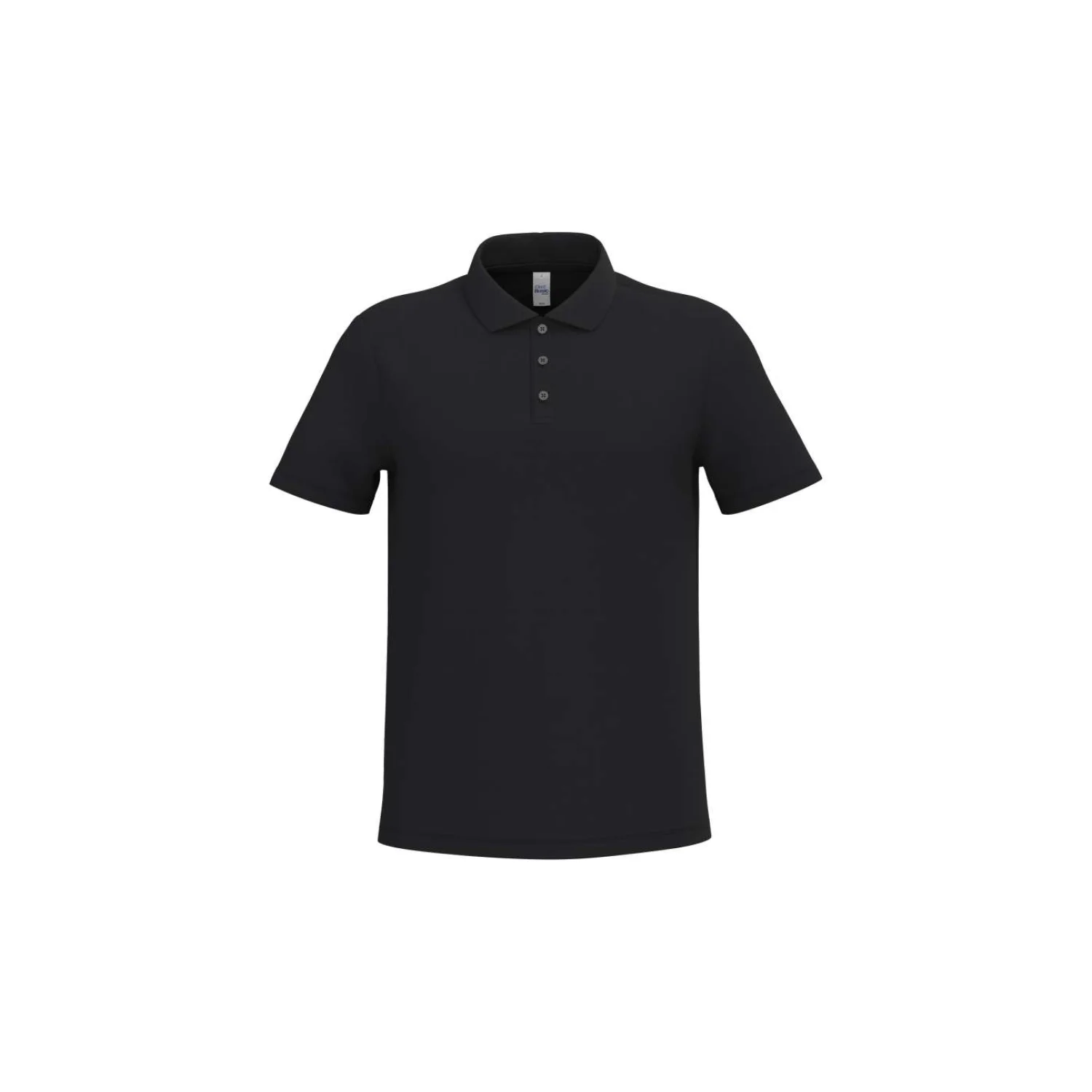 iDeal Basic Férfi piqué galléros póló Ideal Black