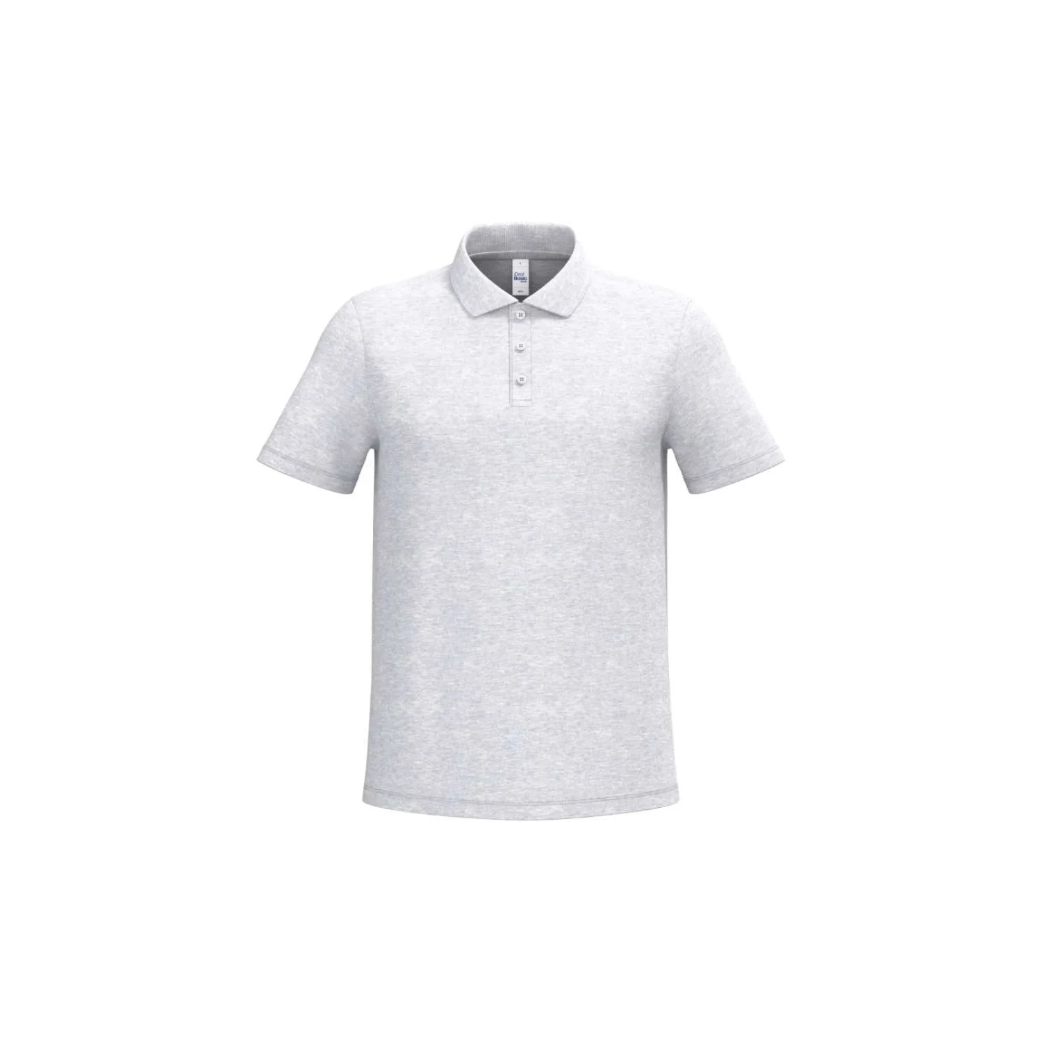 iDeal Basic Férfi piqué galléros póló Ideal Ash Heather