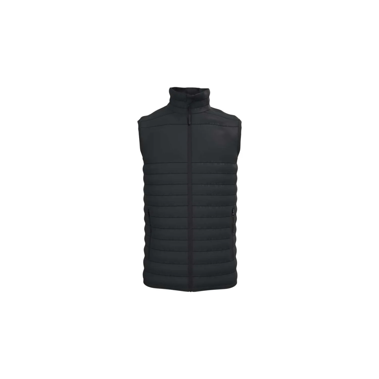 iDeal Basic Férfi bélelt mellény Black