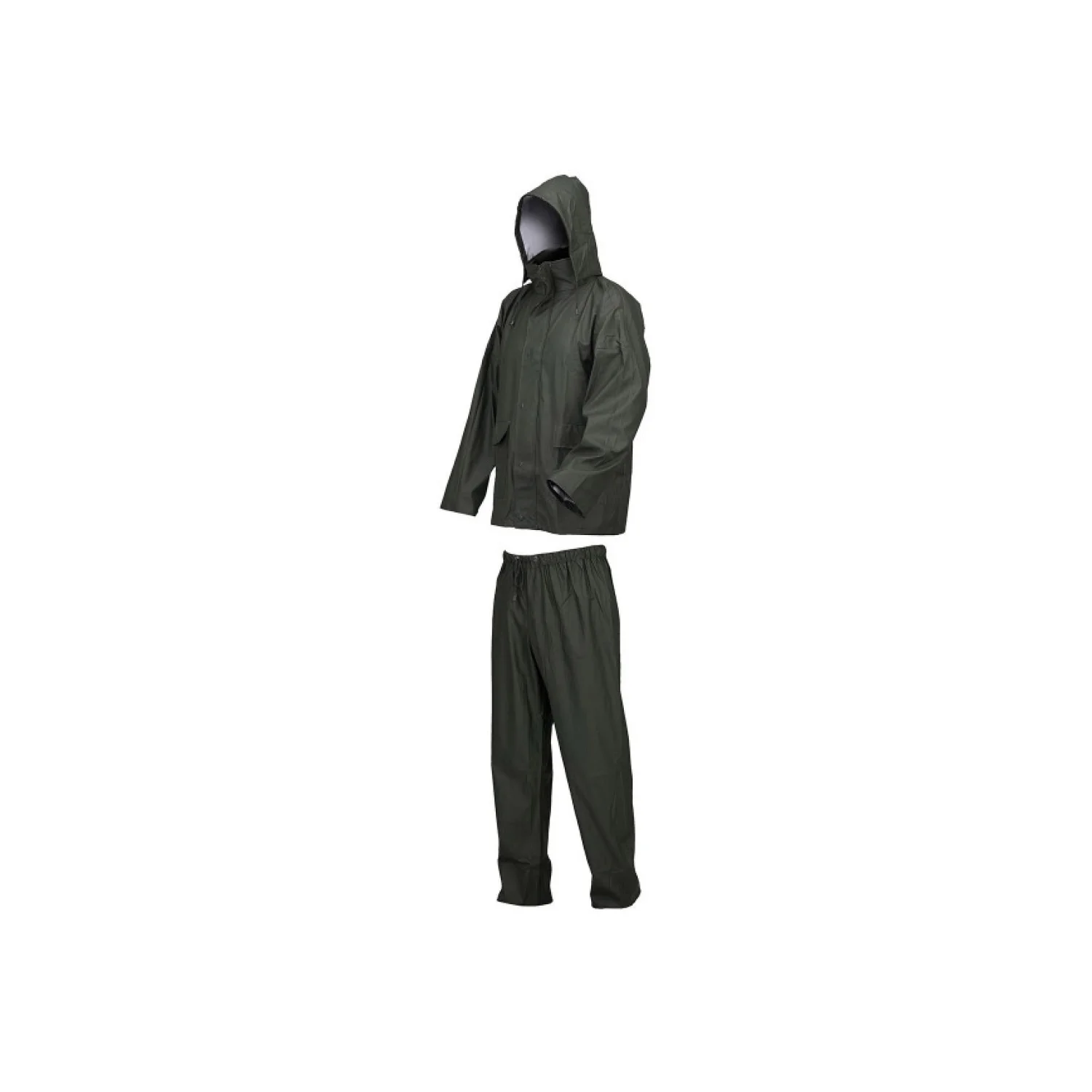 ISSALINE PU/PVC esőruha szett zöld