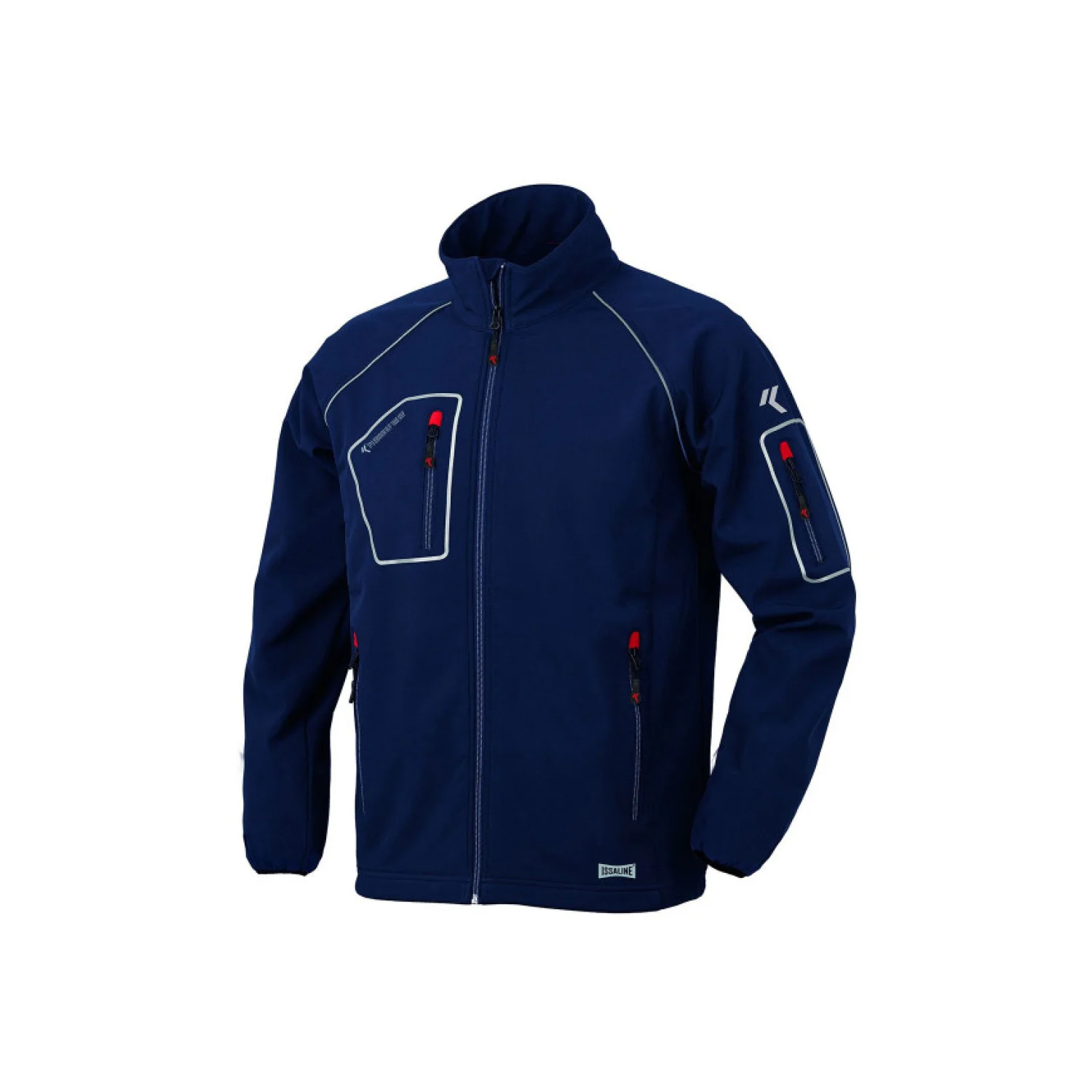 ISSALINE Just softshell puha technikai kabát kék/fekete