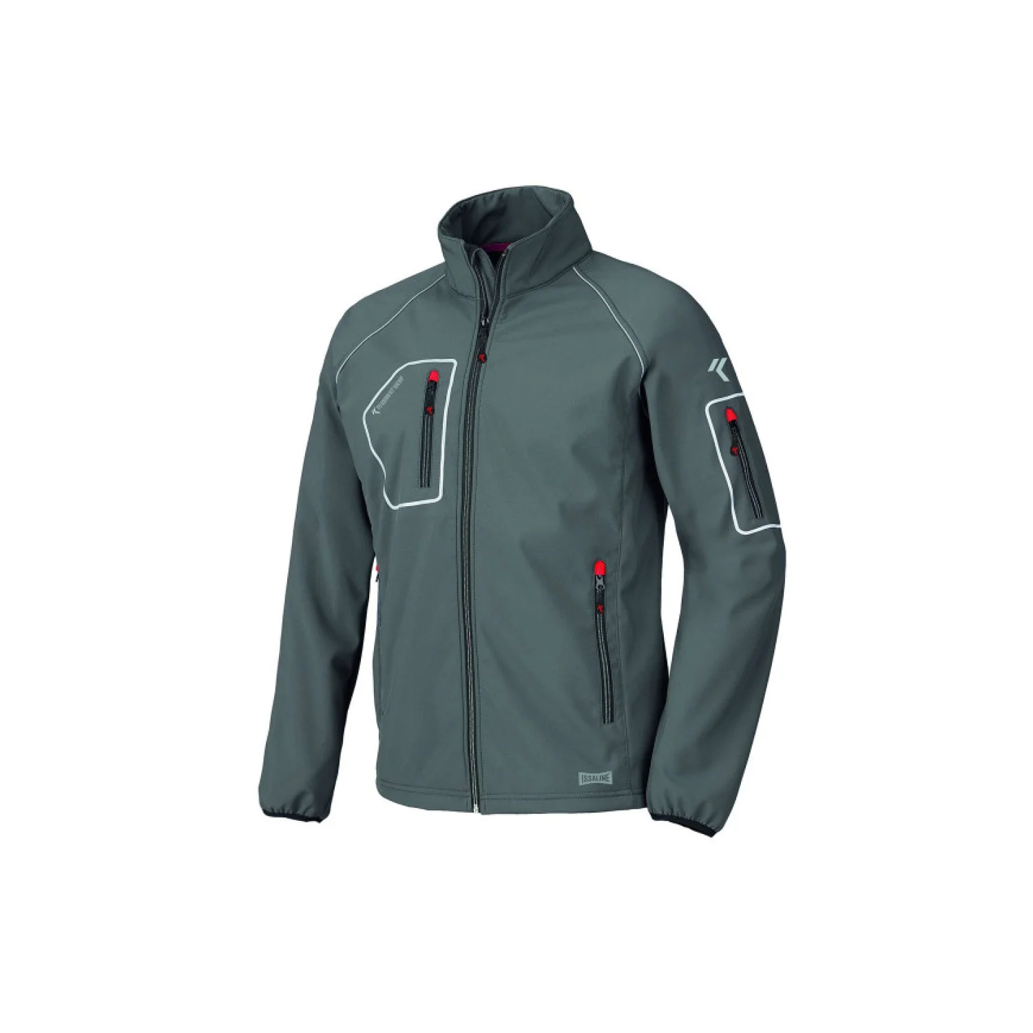 ISSALINE Just softshell puha technikai kabát szürke