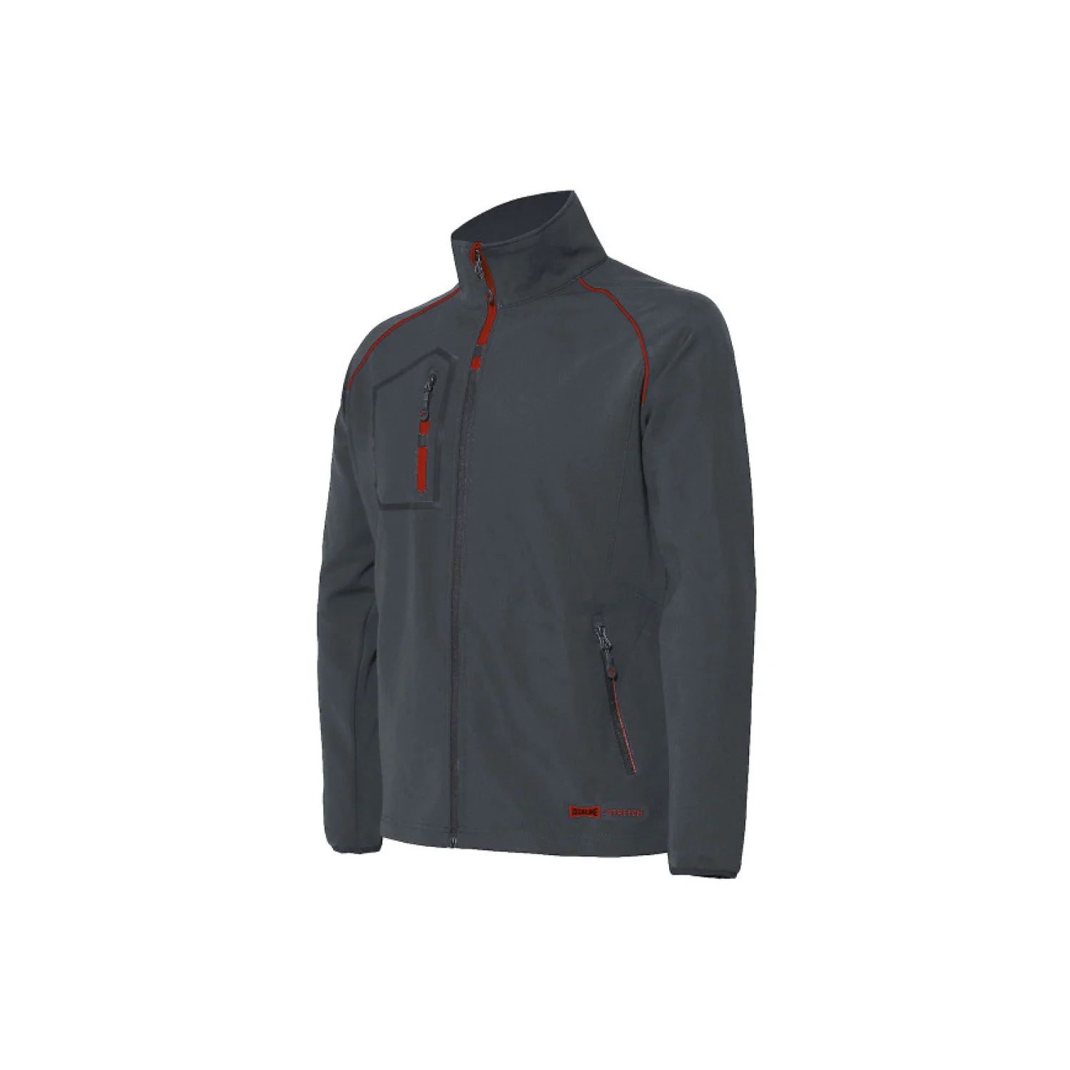 ISSALINE SPRINGER dzseki rugalmas softshell anyagból, dobozban szürke