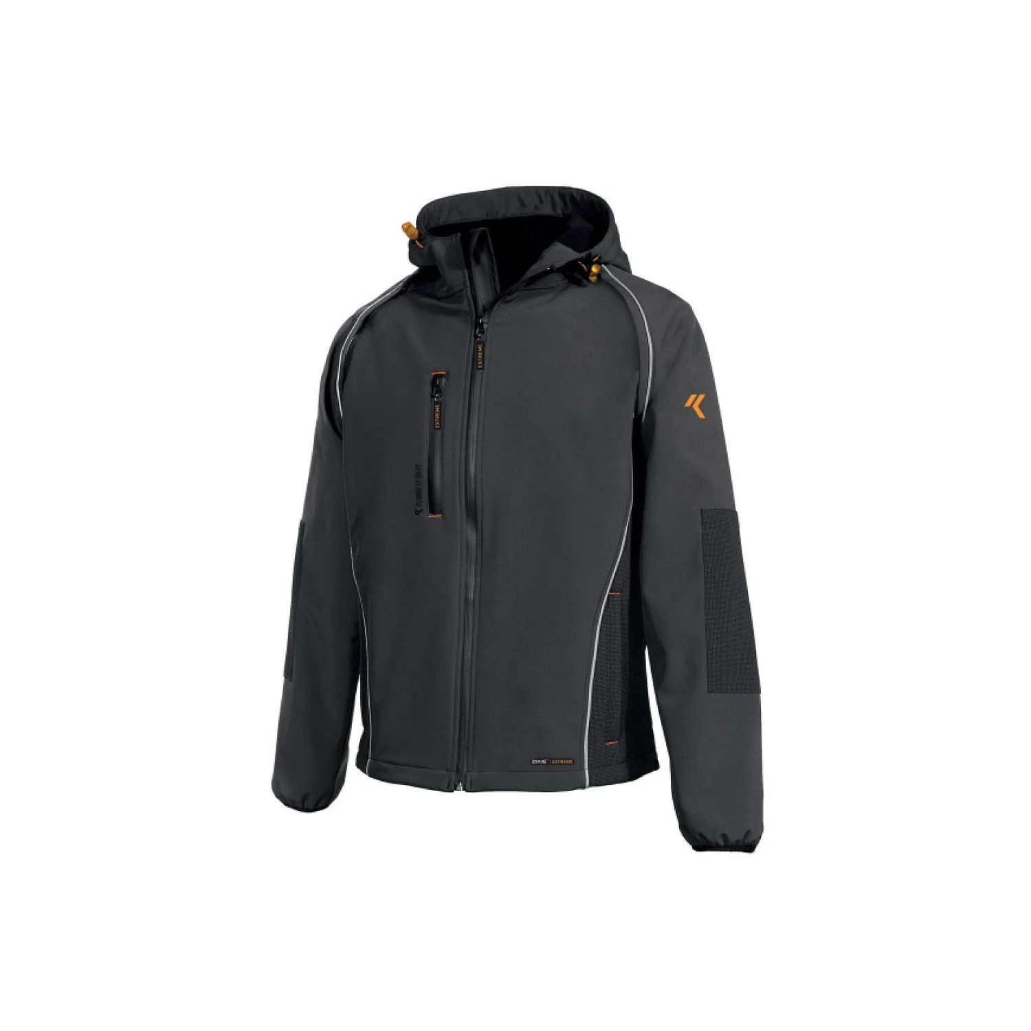 ISSALINE Clever Extreme technikai softshell kabát szürke