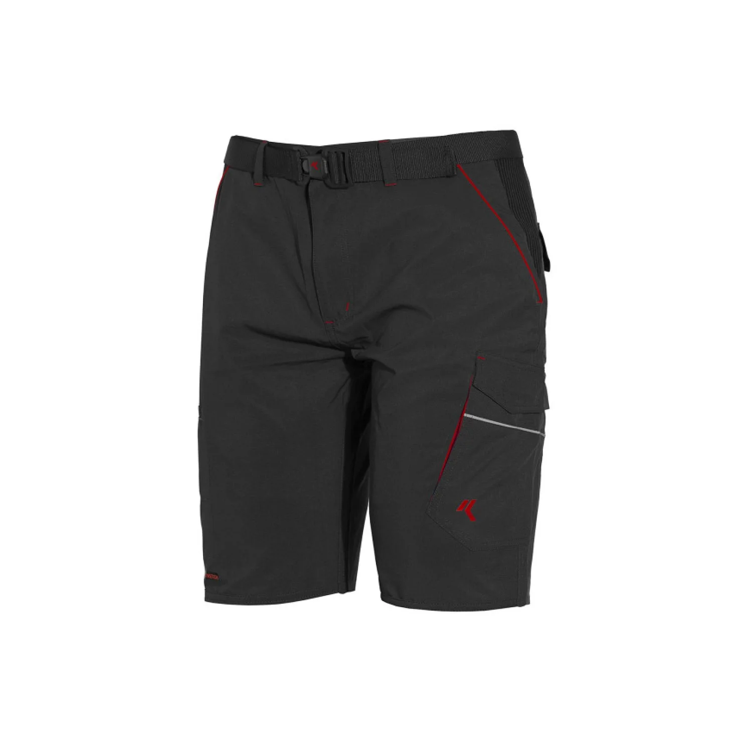 ISSALINE Boom 4-way nyári stretch softshell bermuda antracit/fekete
