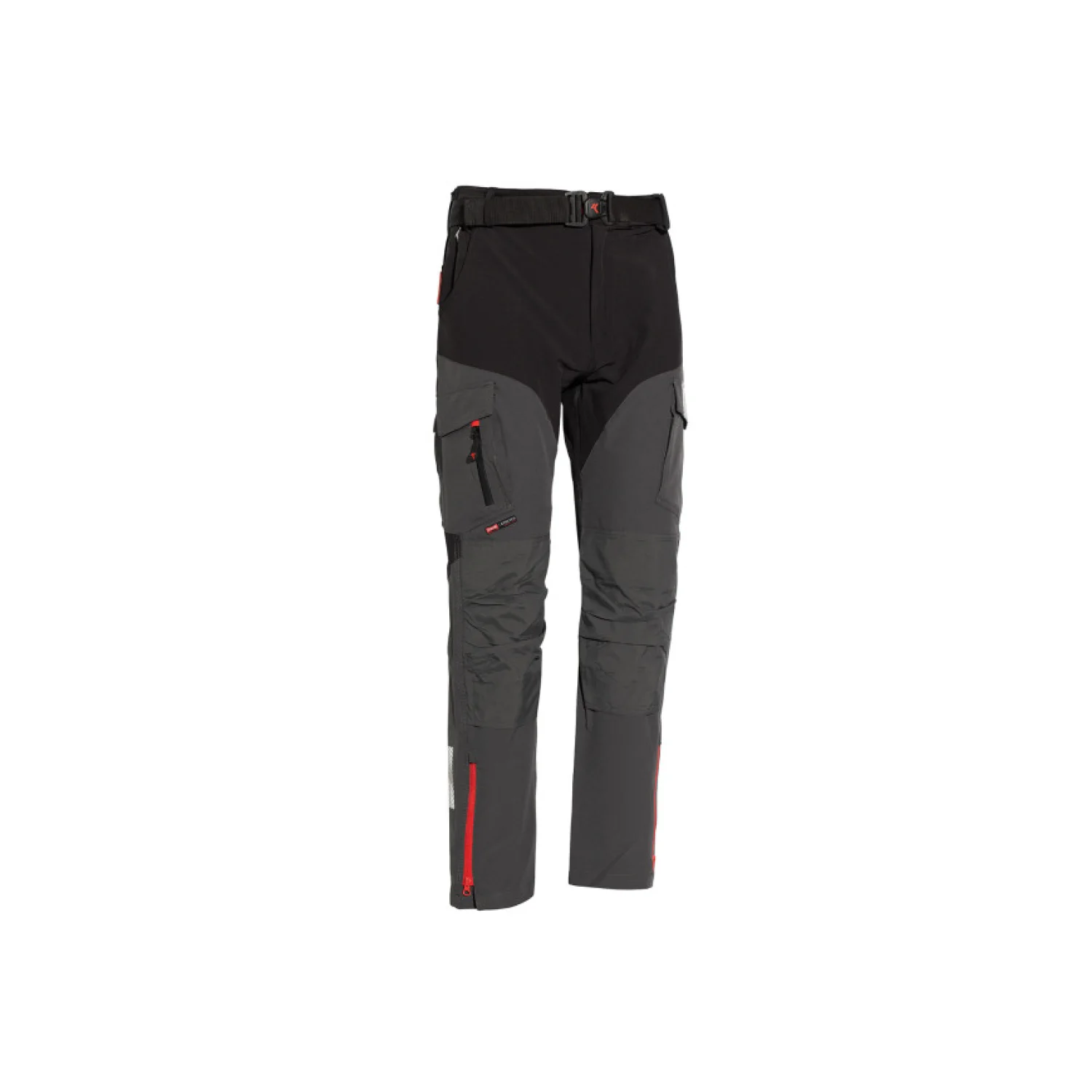 ISSALINE Wise 4-way stretch softshell nadrág lengő zsebekkel – dobozban antracit/fekete