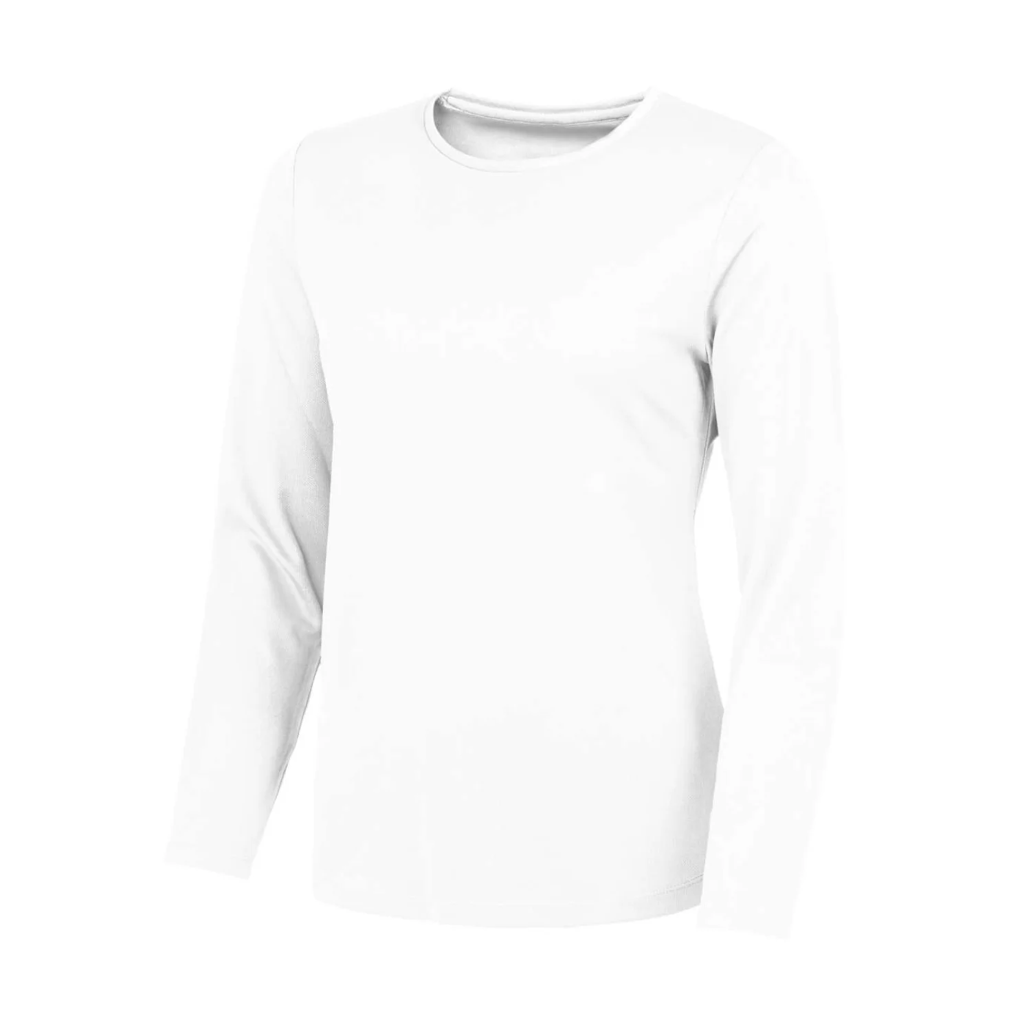 Just Cool Női hosszú ujú cool póló sportruházat Arctic White