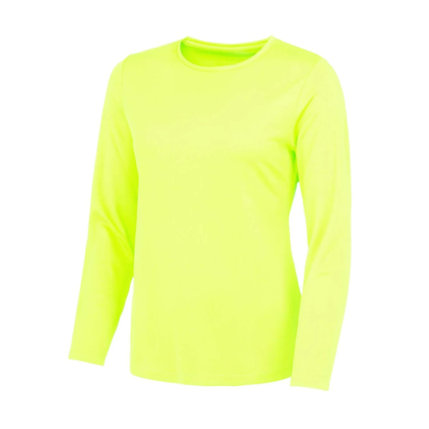 Just Cool Női hosszú ujú cool póló sportruházat Electric Yellow