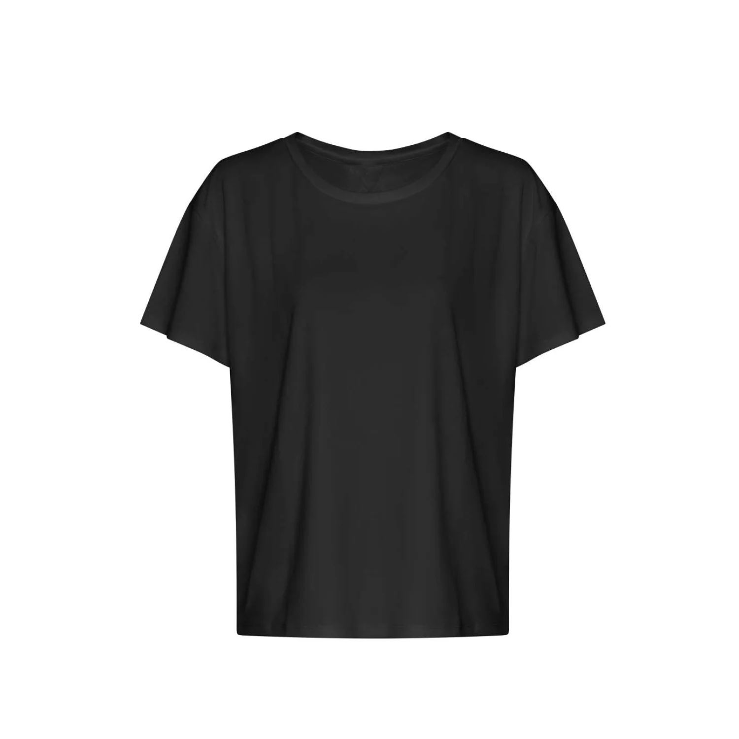 Just Cool Női nyitott hátú póló sportruházat Jet Black