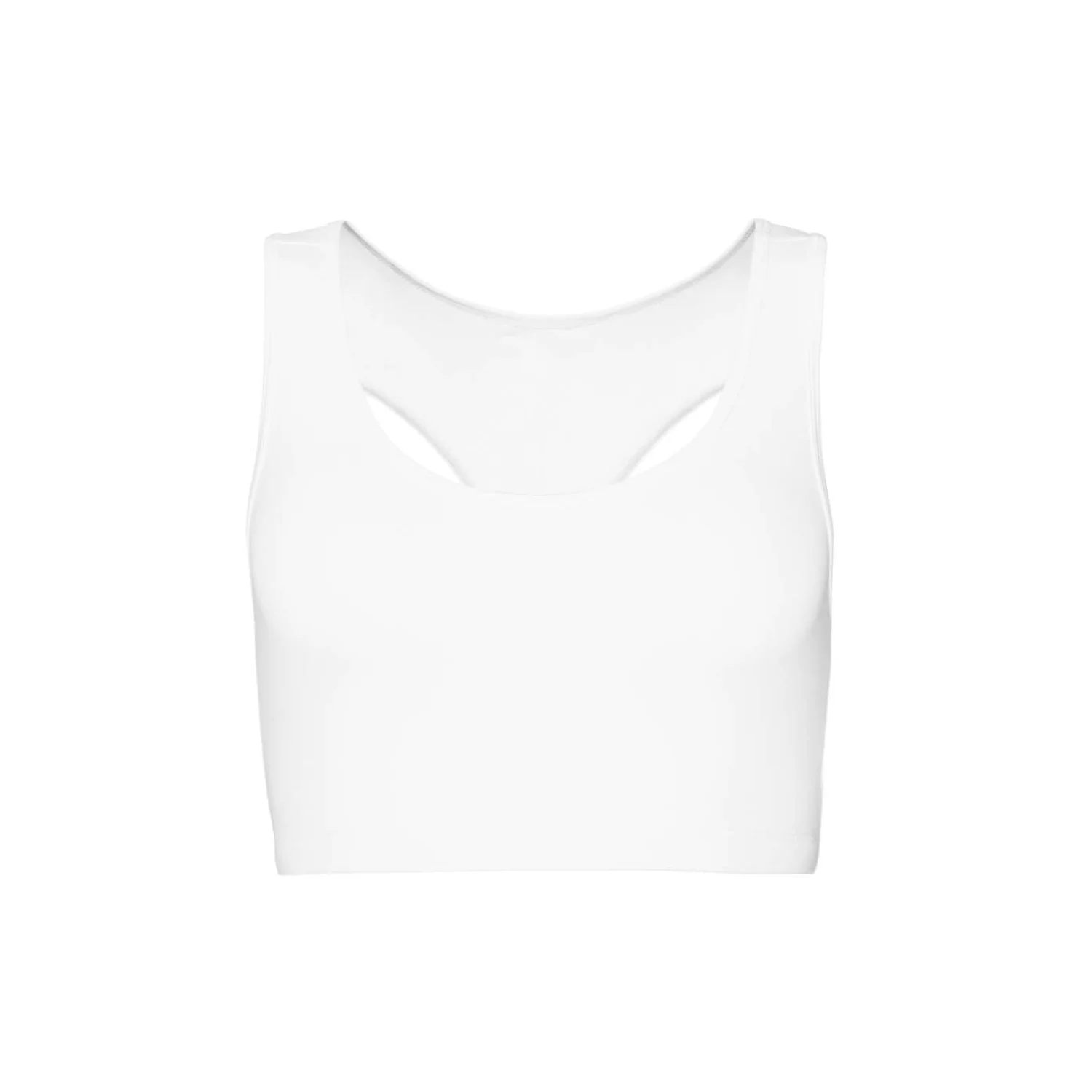 Just Cool Női cool sport crop top sportruházat Arctic White