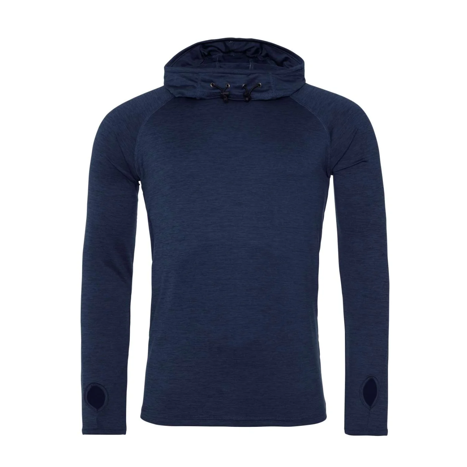 Just Cool Férfi cool kámzsagalléros felső sportruházat Navy Melange