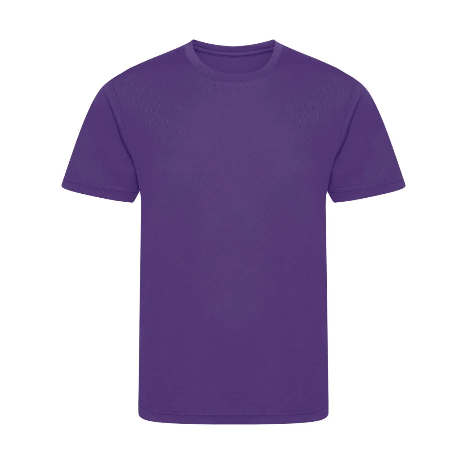 Just Cool Gyermek újrahasznosított cool póló sportruházat Purple