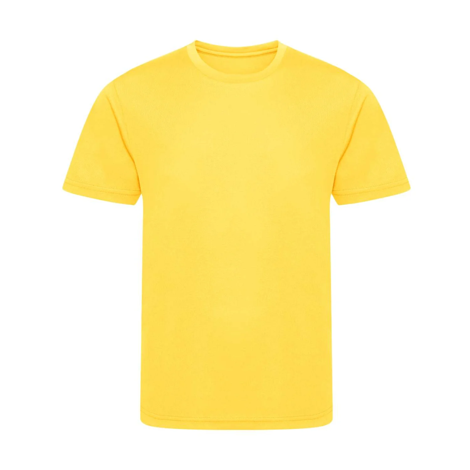 Just Cool Gyermek újrahasznosított cool póló sportruházat Sun Yellow