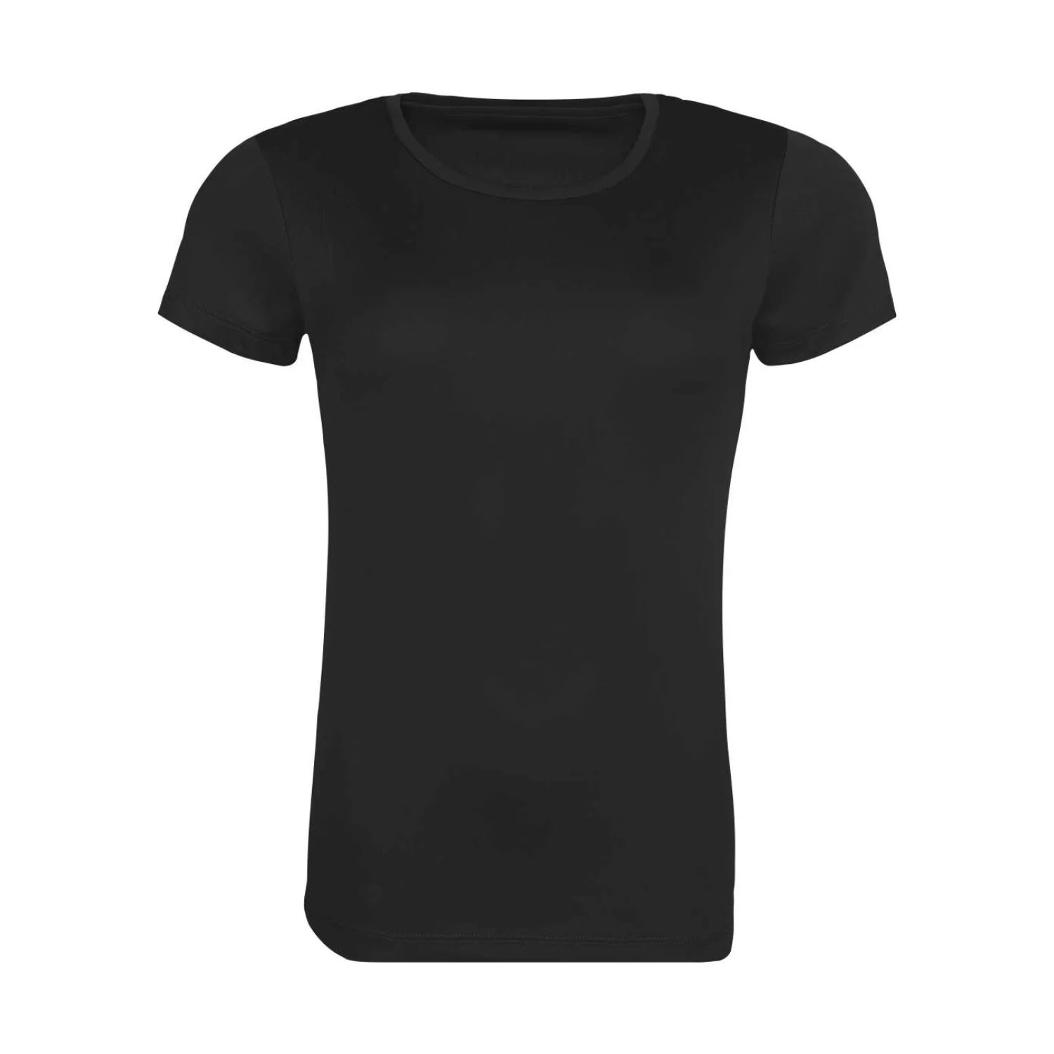 Just Cool Női újrahasznosított cool póló sportruházat Jet Black