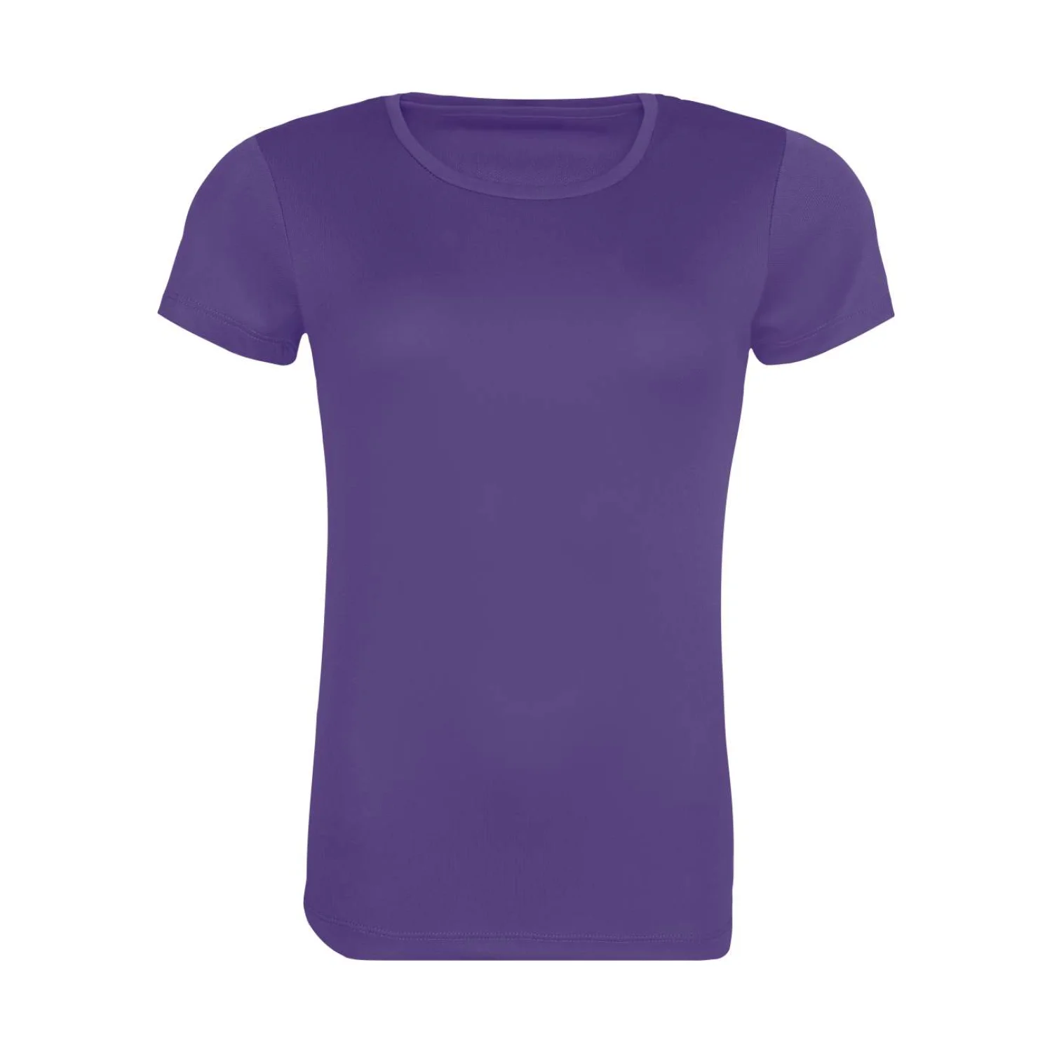 Just Cool Női újrahasznosított cool póló sportruházat Purple