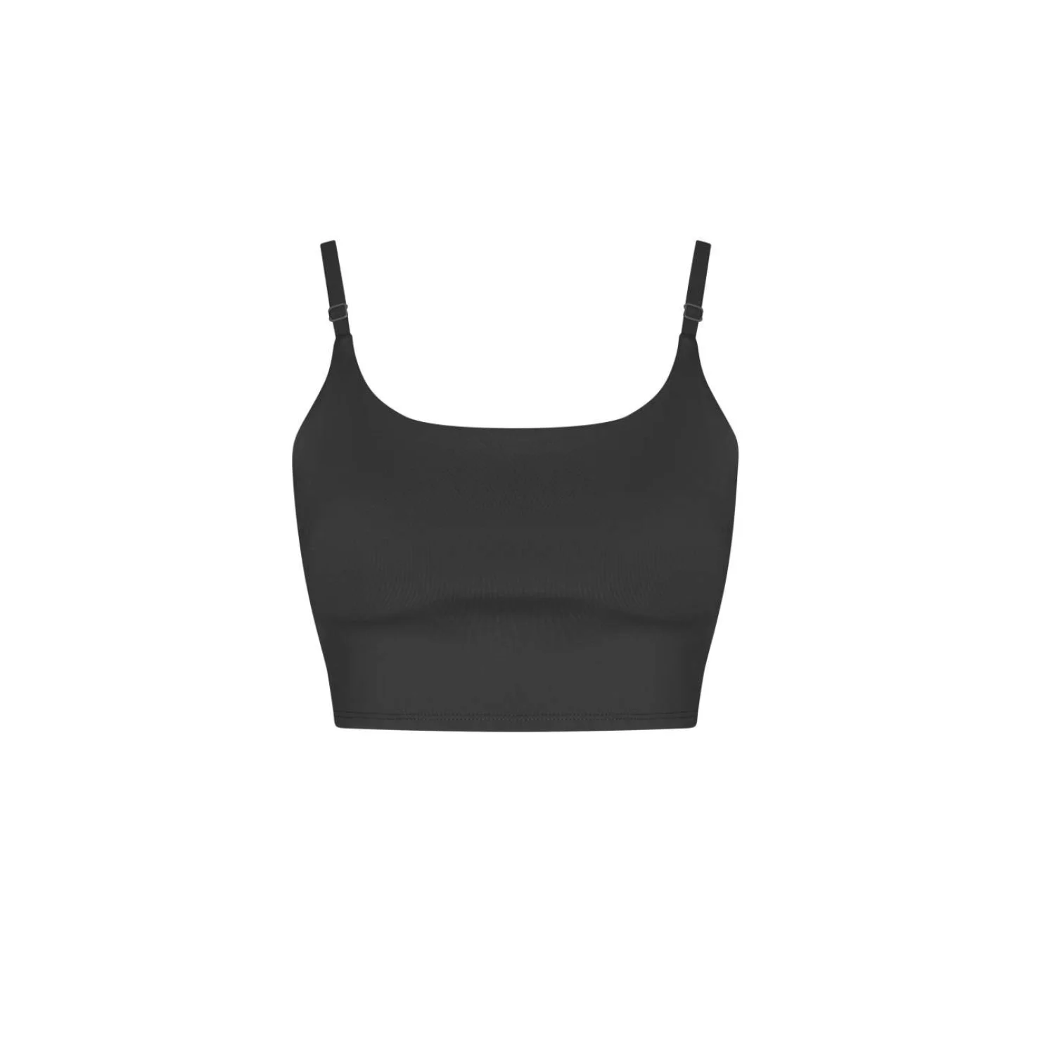 Just Cool Női újrahasznosított technikai sport melltartó sportruházat Jet Black