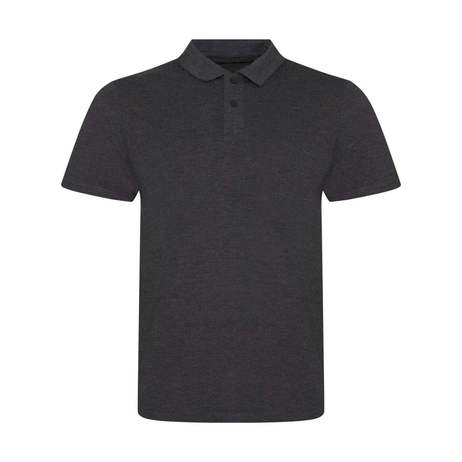 Just Polos Tri-blend póló Heather Charcoal