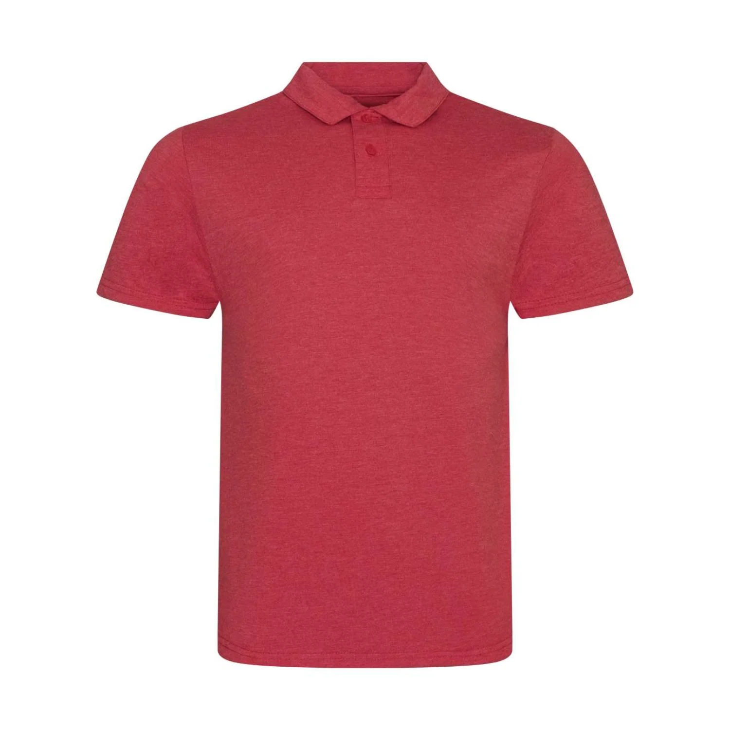 Just Polos Tri-blend póló Heather Red