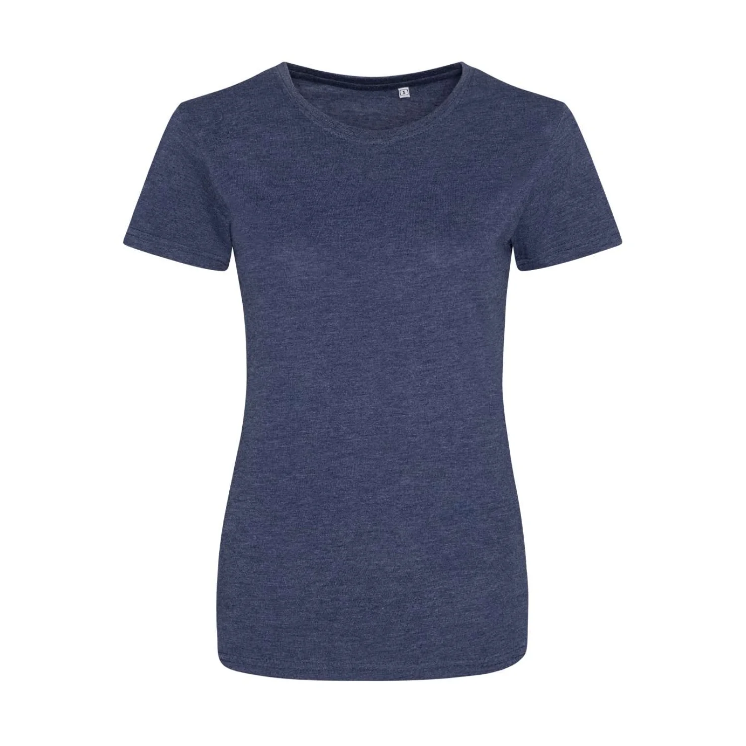Just Ts Női tri-blend póló Heather Navy