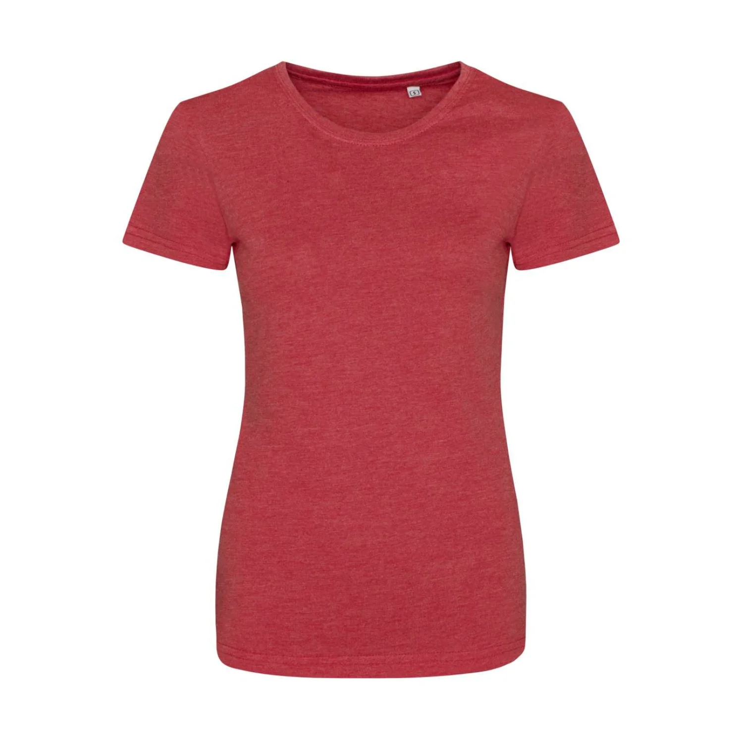 Just Ts Női tri-blend póló Heather Red