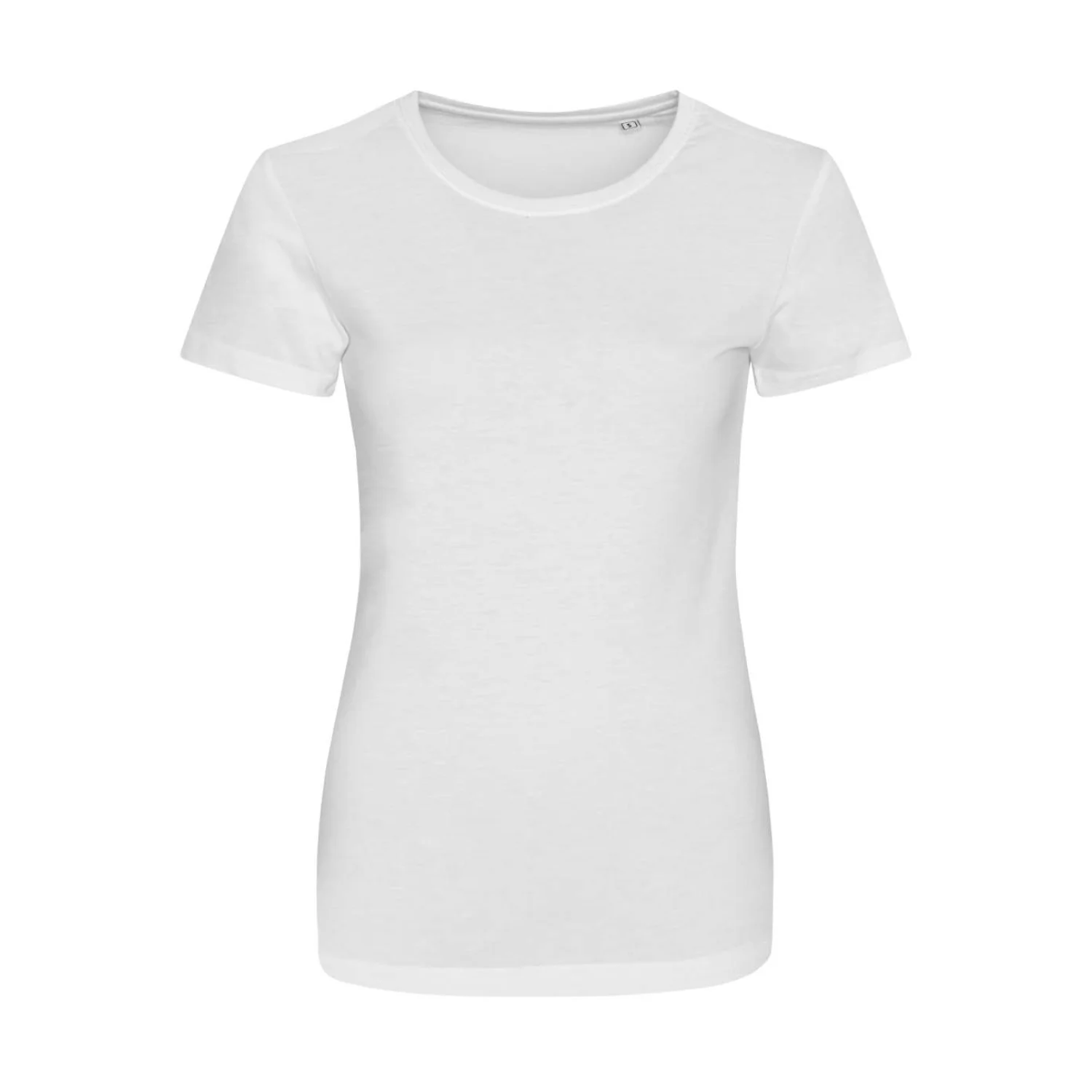 Just Ts Női tri-blend póló Solid White