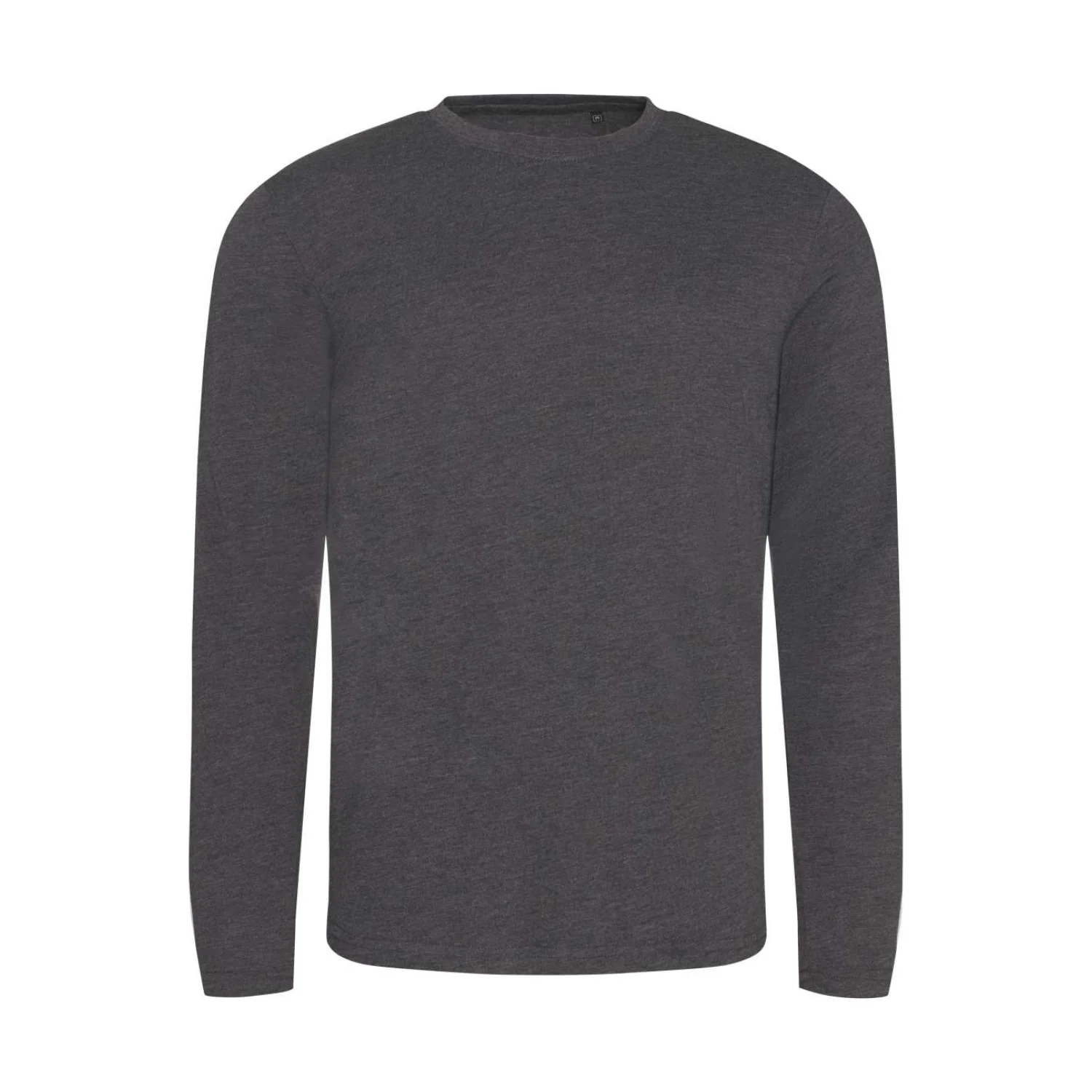 Just Ts Hosszú ujjú tri-blend póló Heather Charcoal