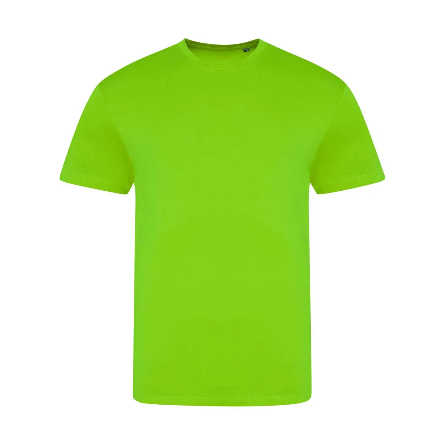 Just Ts Electric tri-blend póló Electric Green