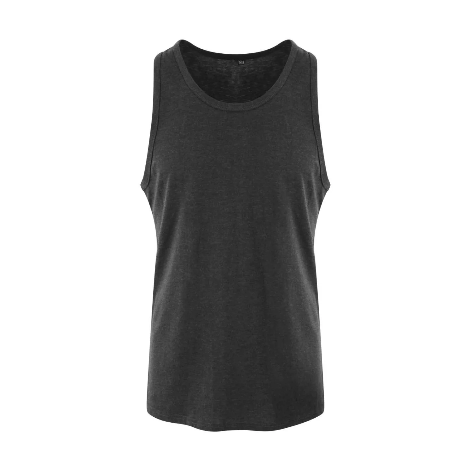 Just Ts Tri-blend trikó póló Heather Black