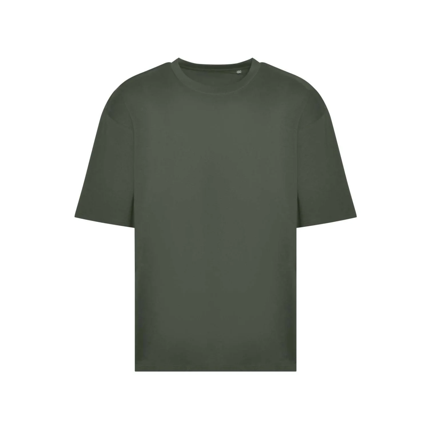 Just Ts Oversize 100 póló Earthy Green