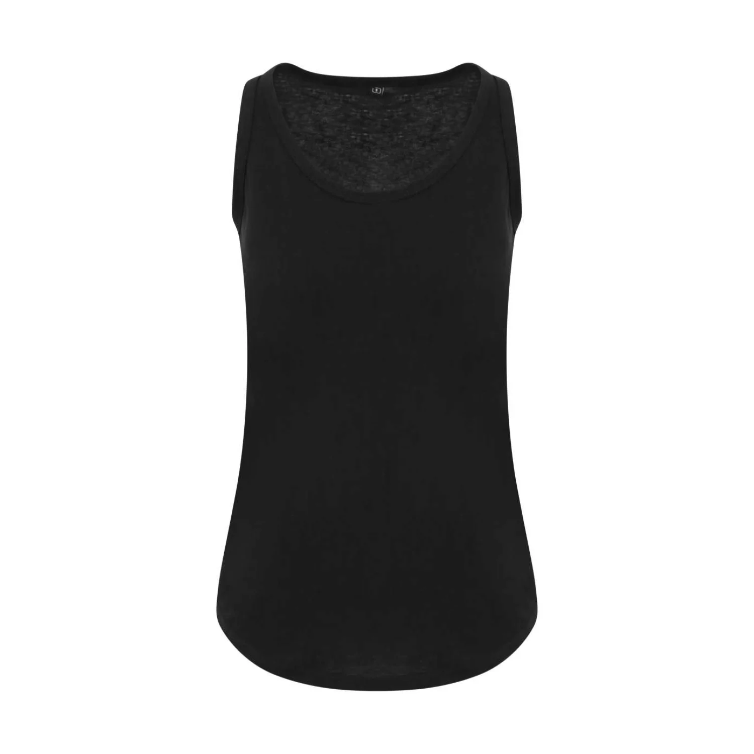 Just Ts Női tri-blend trikó póló Solid Black