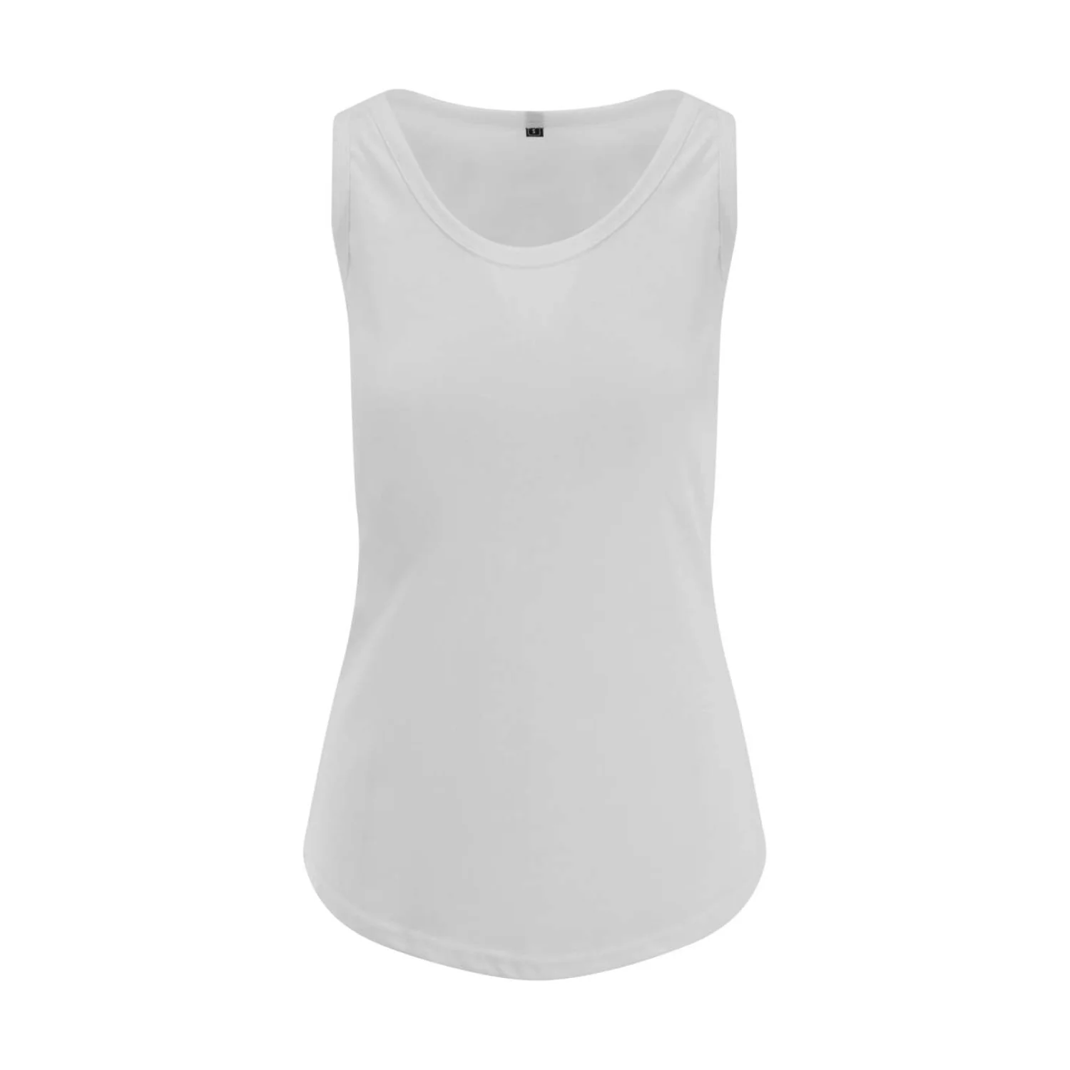 Just Ts Női tri-blend trikó póló Solid White