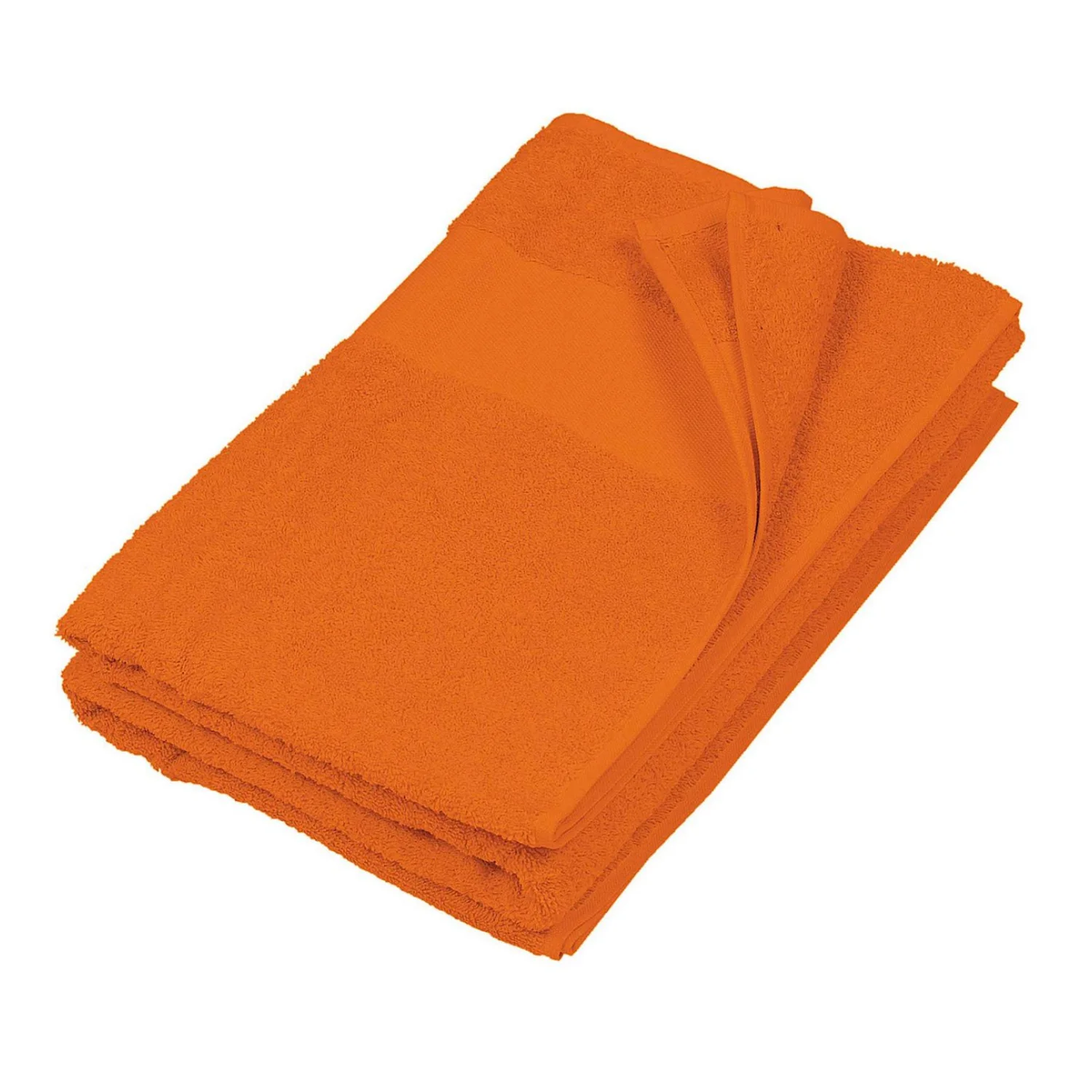 Kariban Kéztörlő törölközők és fürdőlepedő Burnt Orange