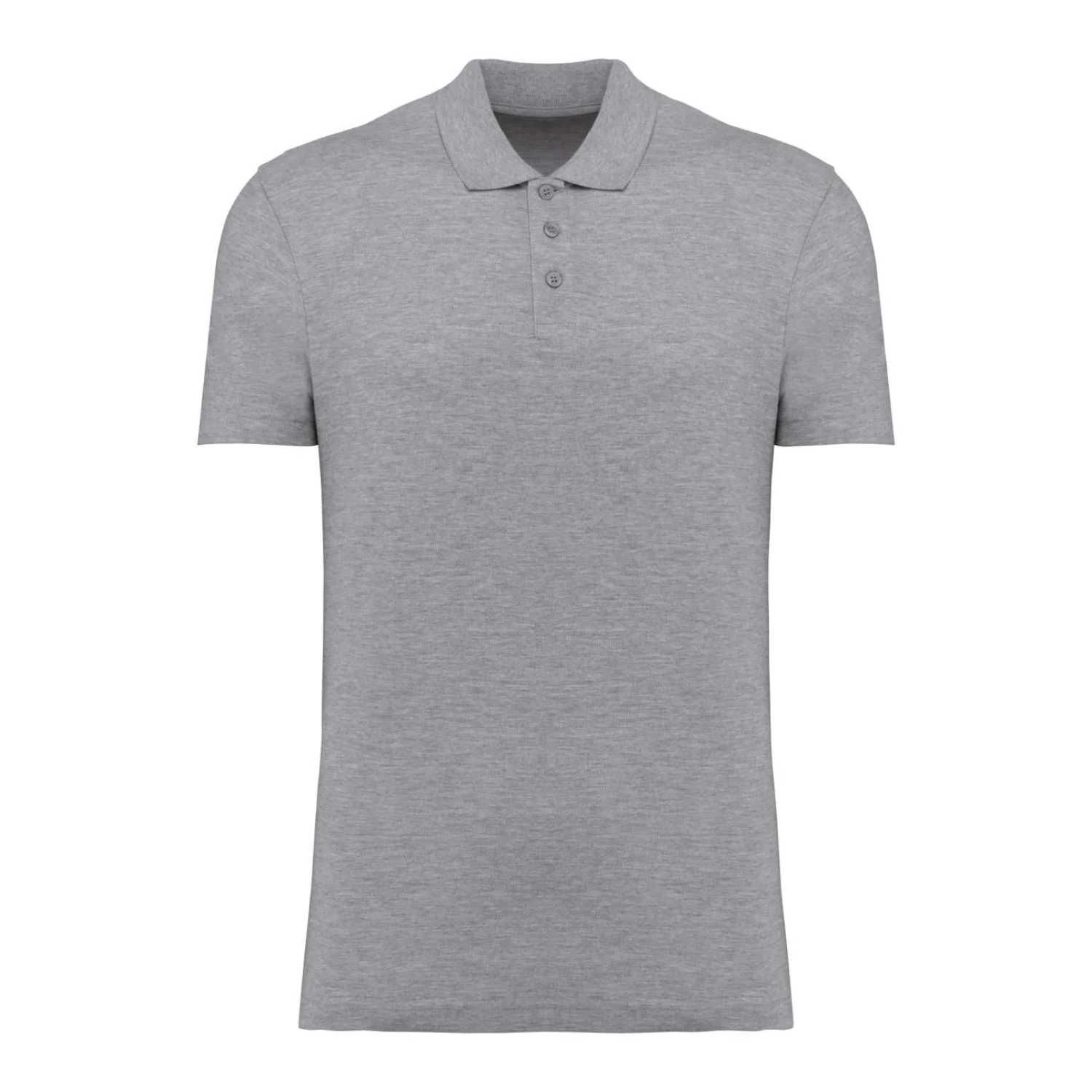 Kariban Uniszex piqué galléros póló Oxford Grey