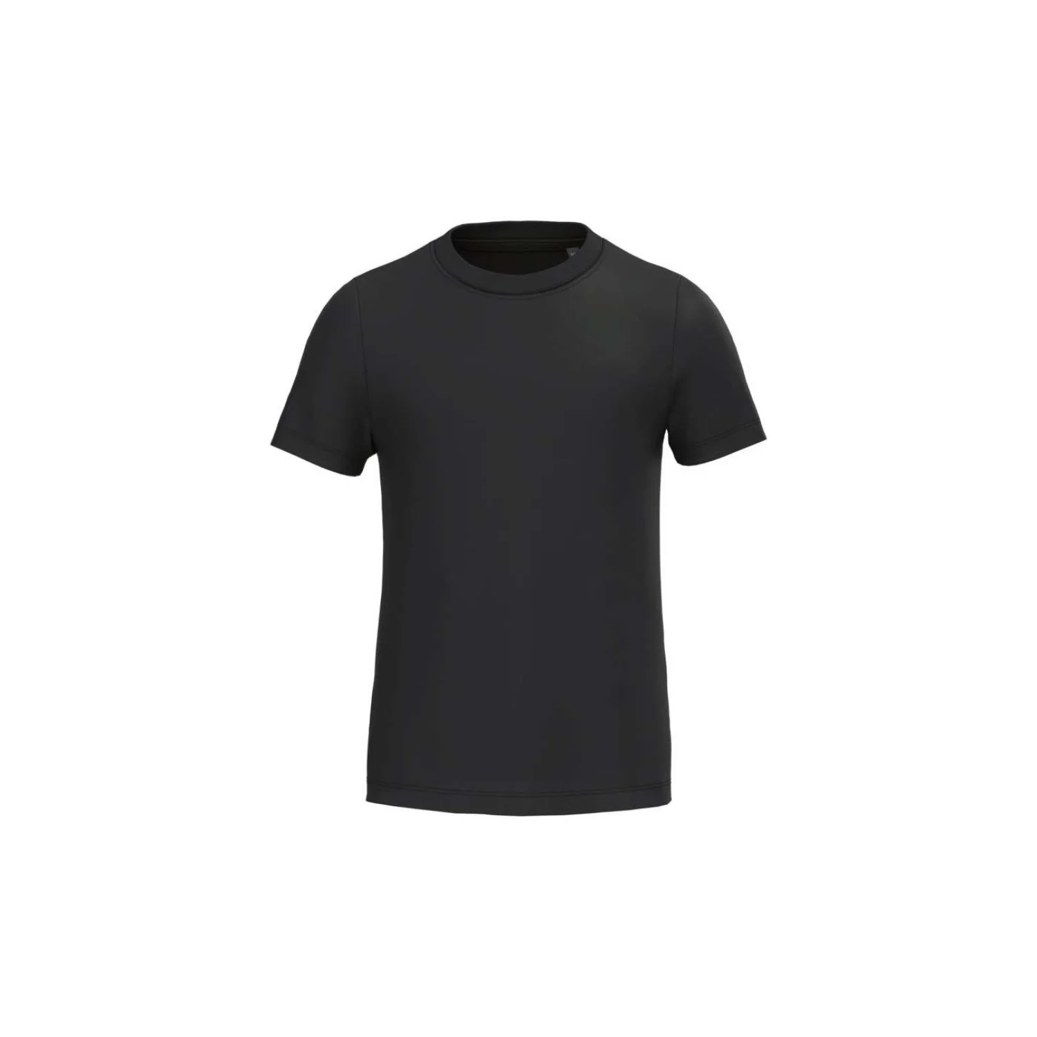 Kariban Gyermek BIO150IC környakas póló Black