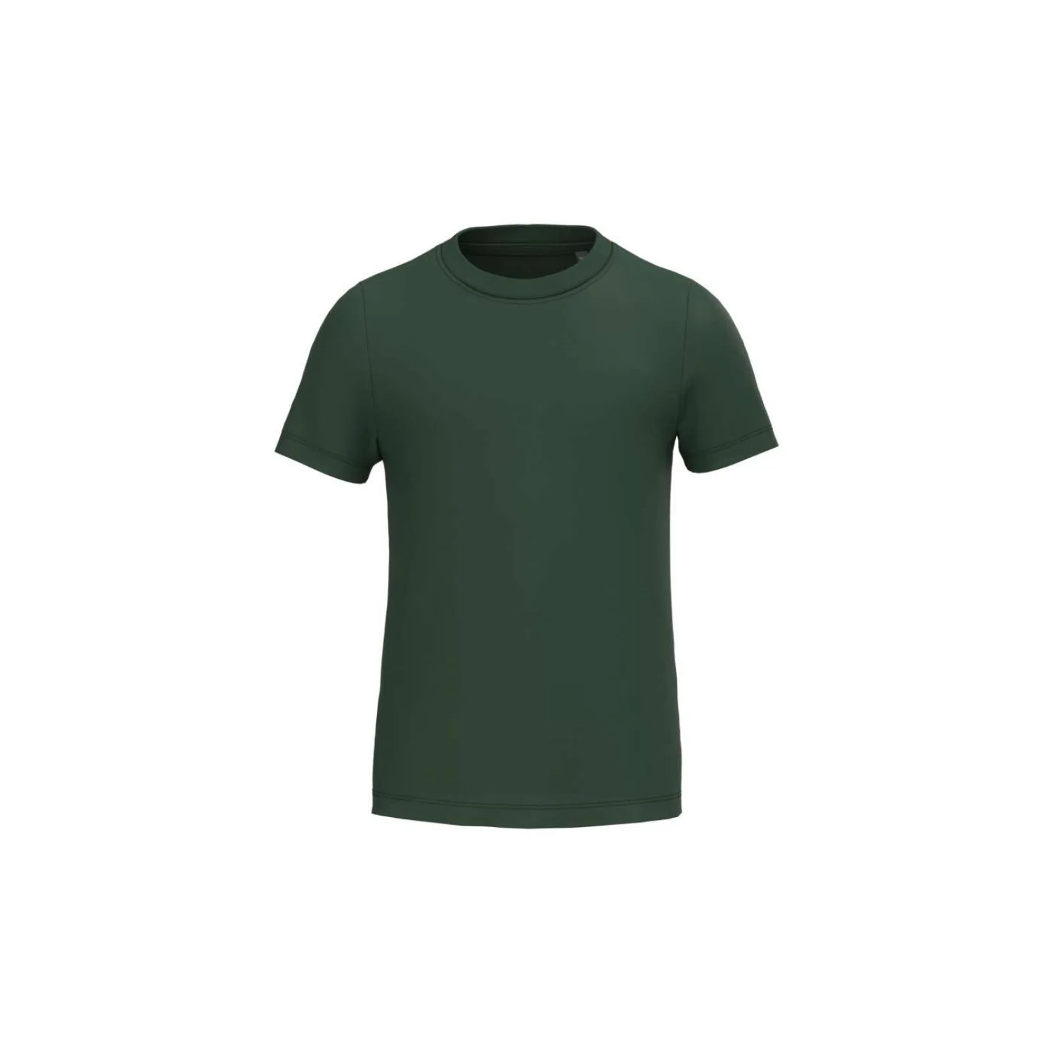 Kariban Gyermek BIO150IC környakas póló Forest Green