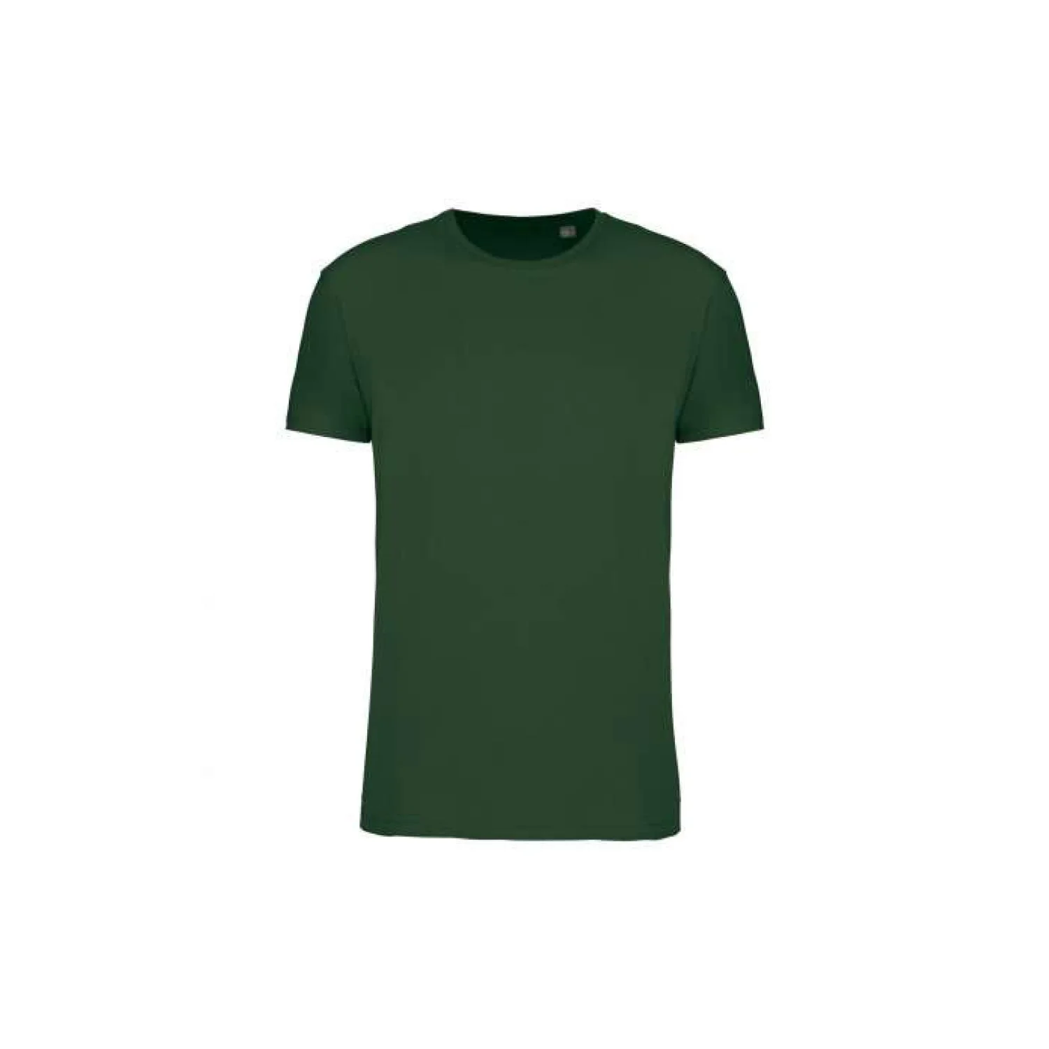 Kariban Organic 190IC környakas póló Forest Green
