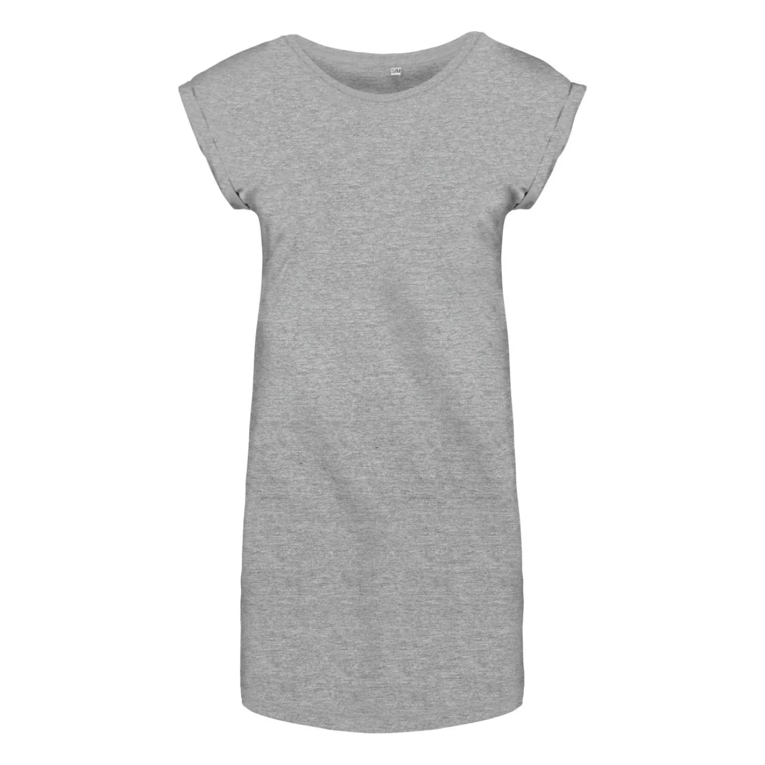 Kariban Női hosszú pólóruha Light Grey Heather