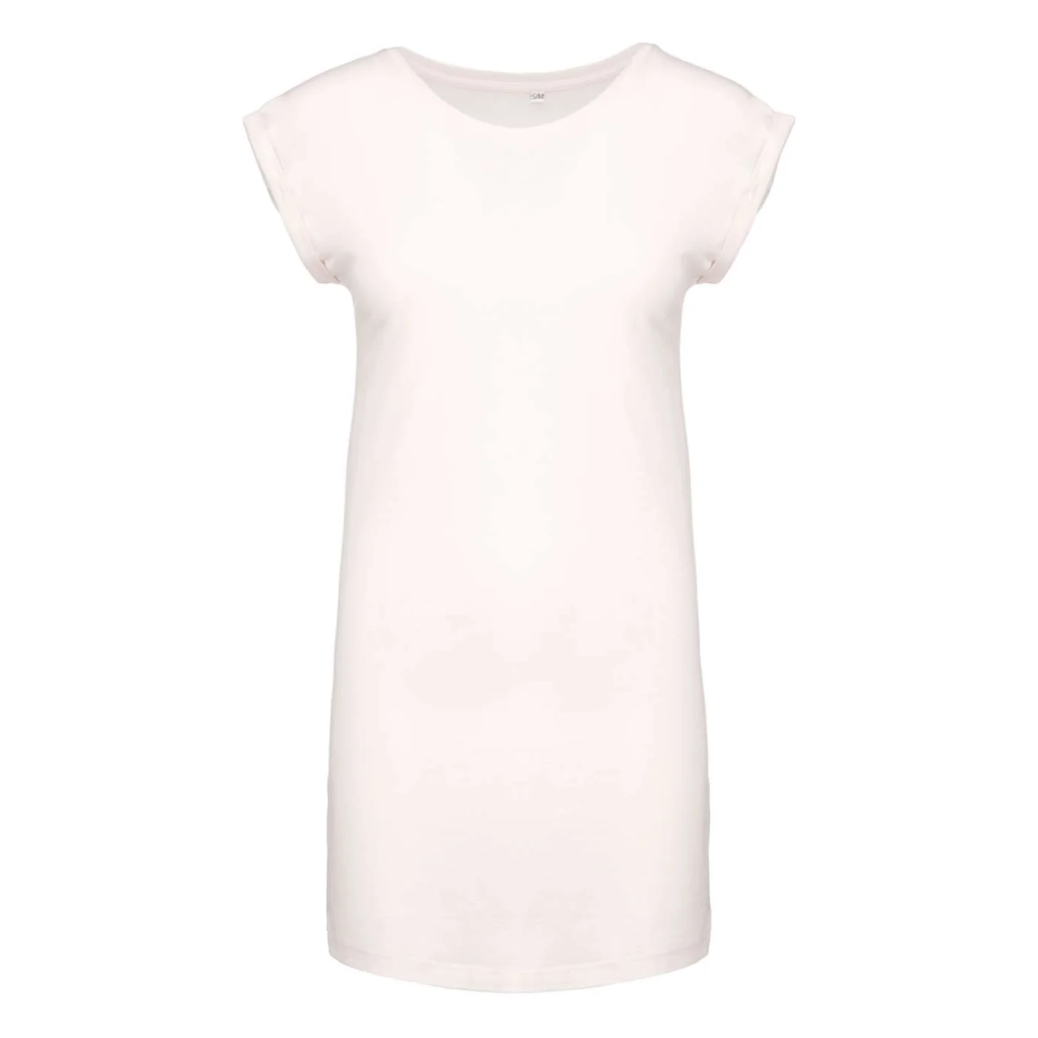 Kariban Női hosszú pólóruha Off White