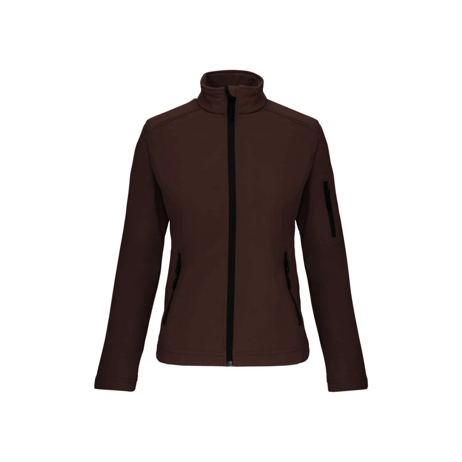 Kariban Női softshell kabát kabátok és dzseki Chocolate
