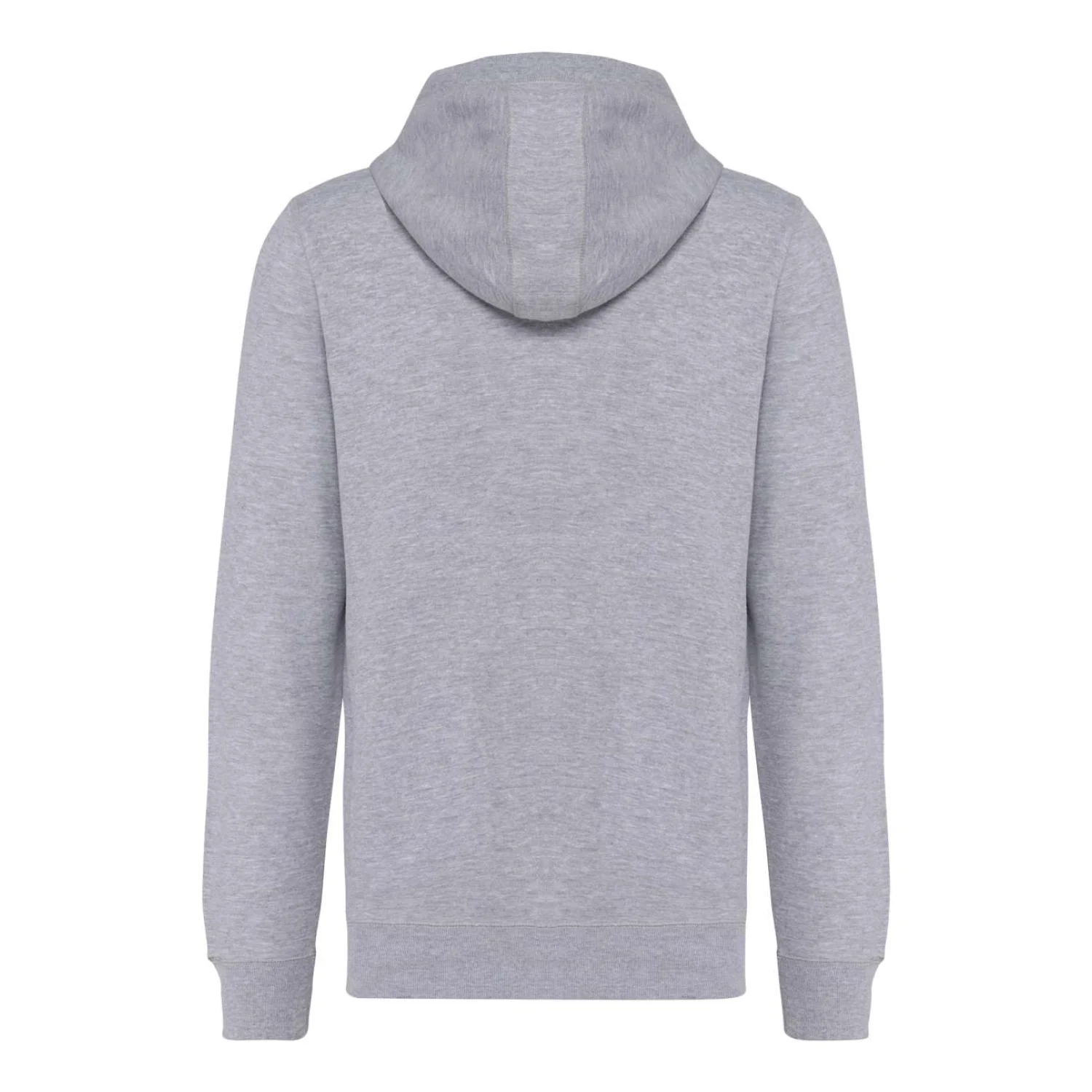 Kariban Uniszex környezetbarát french terry kapucnis pulóver pulóverek és kardigán Oxford Grey