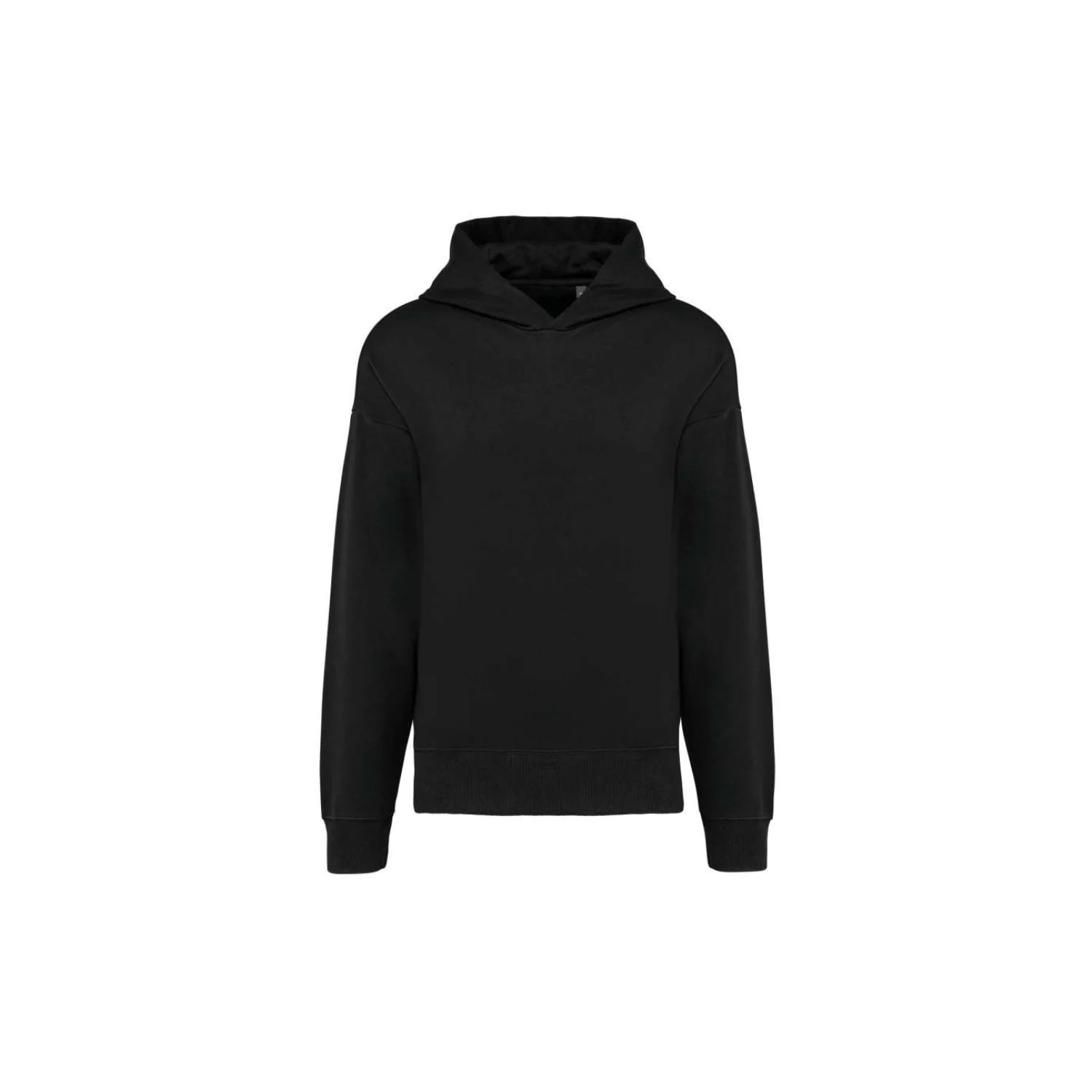 Kariban Uniszex oversized kapucnis pulóver pulóverek és kardigán Black