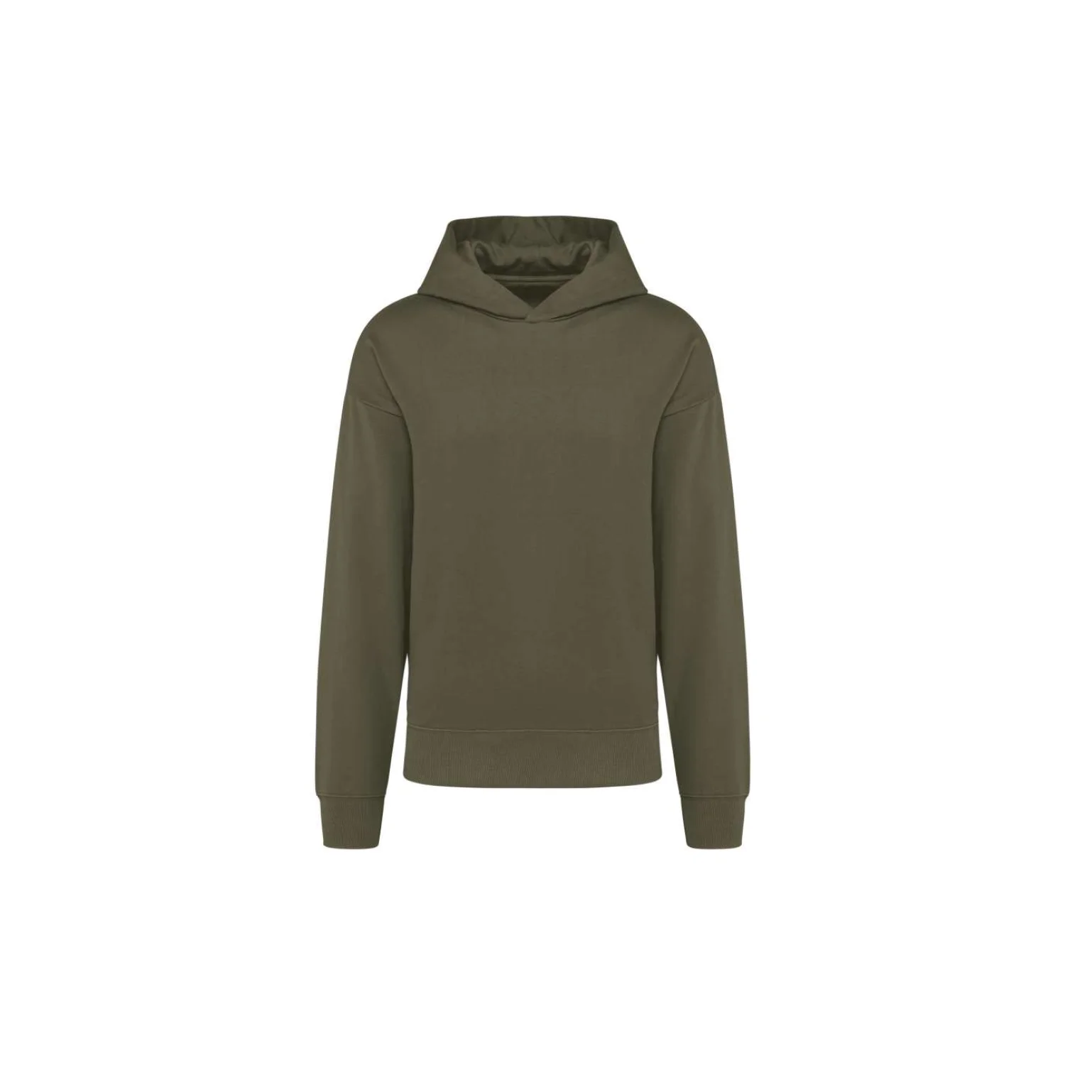Kariban Uniszex oversized kapucnis pulóver pulóverek és kardigán Light Khaki