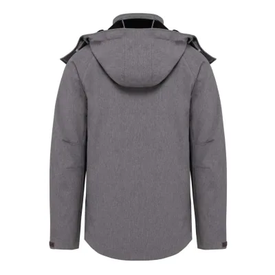 Kariban Férfi kapucnis softshell kabát kabátok és