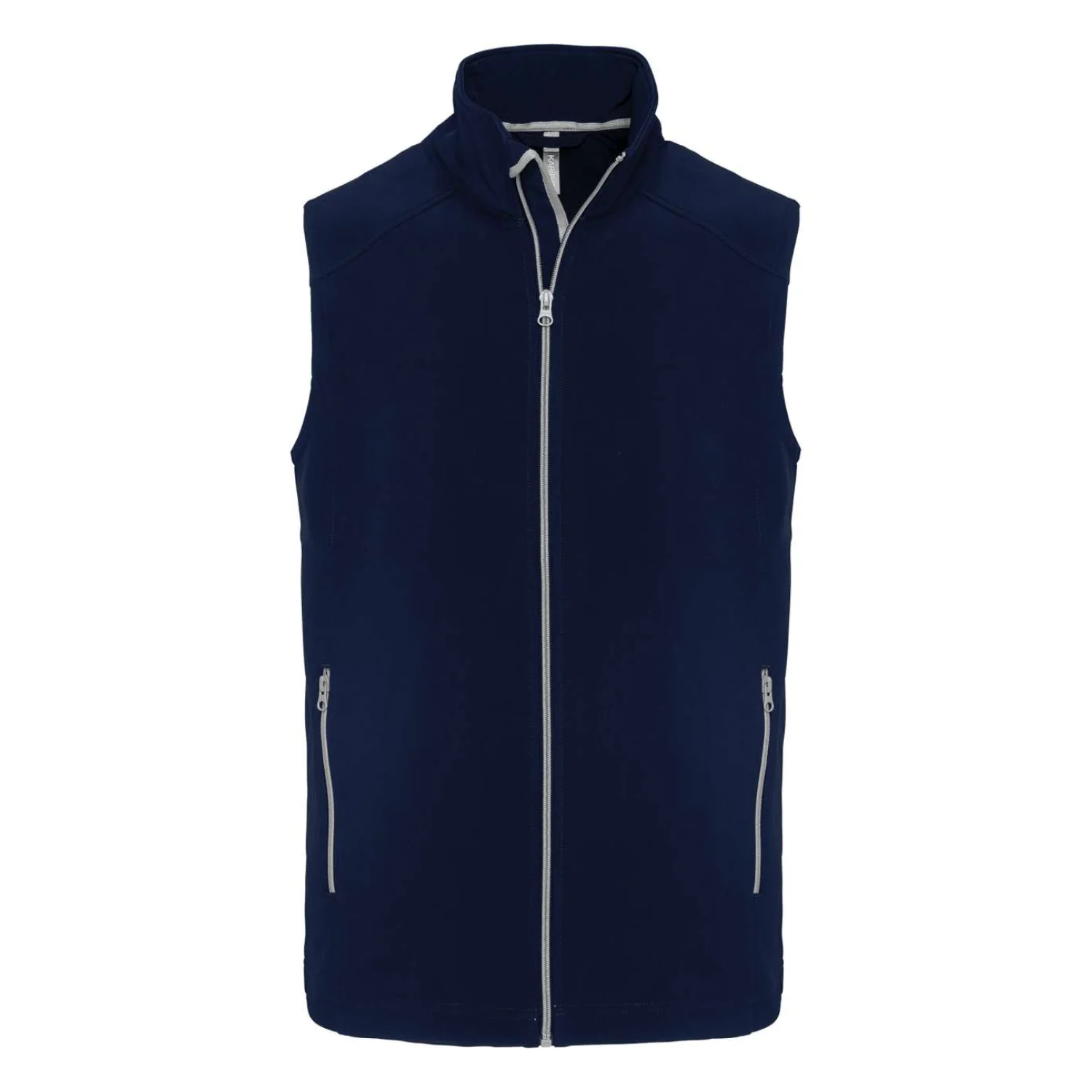 Kariban 2 rétegű softshell mellény kabátok és dzseki Navy