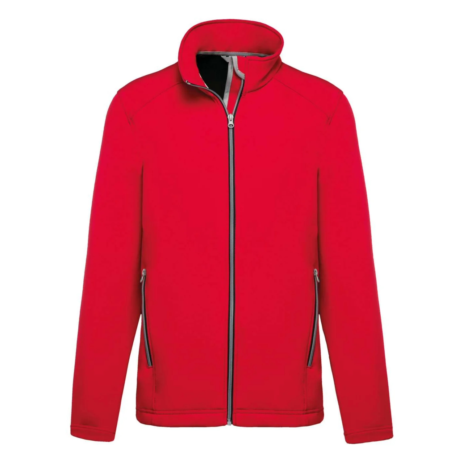 Kariban Férfi 2 rétegű softshell kabát kabátok és dzseki Red