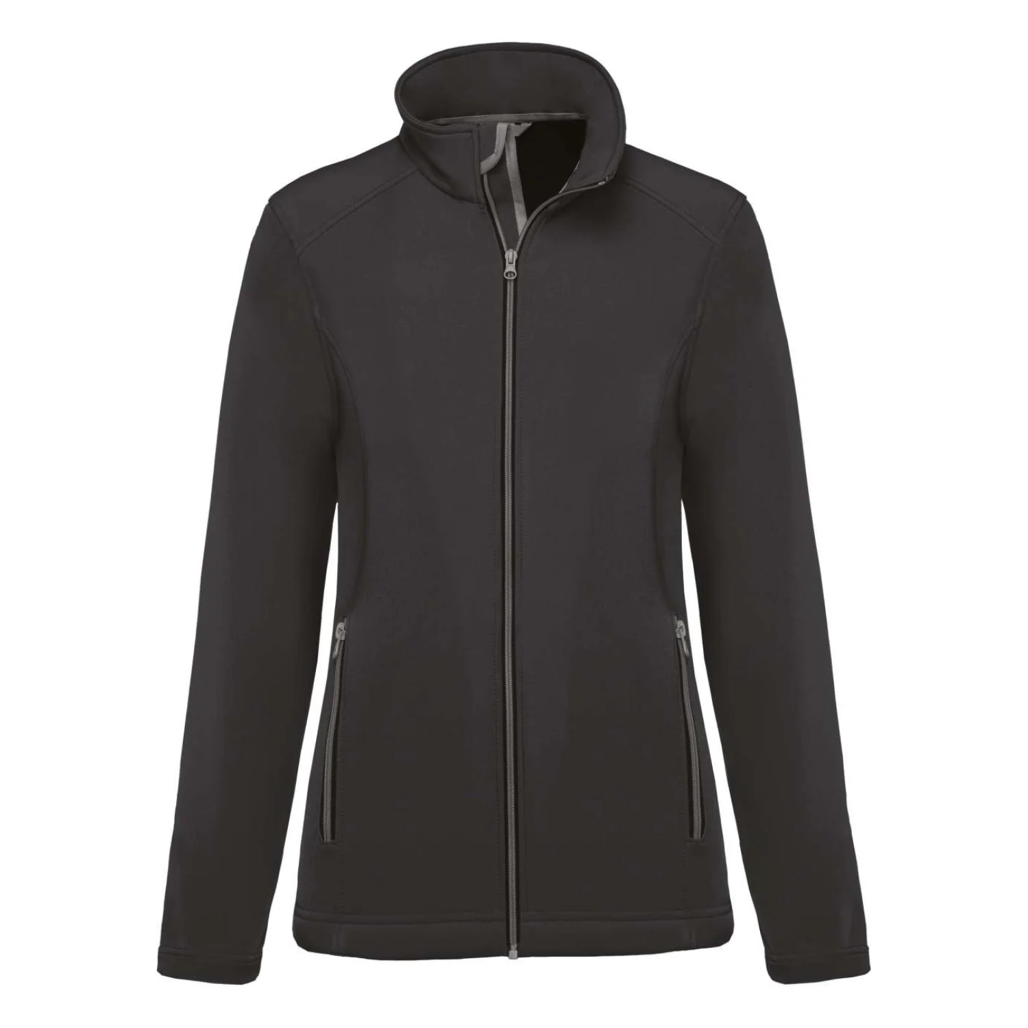 Kariban Női 2 rétegű softshell kabát kabátok és dzseki Titanium